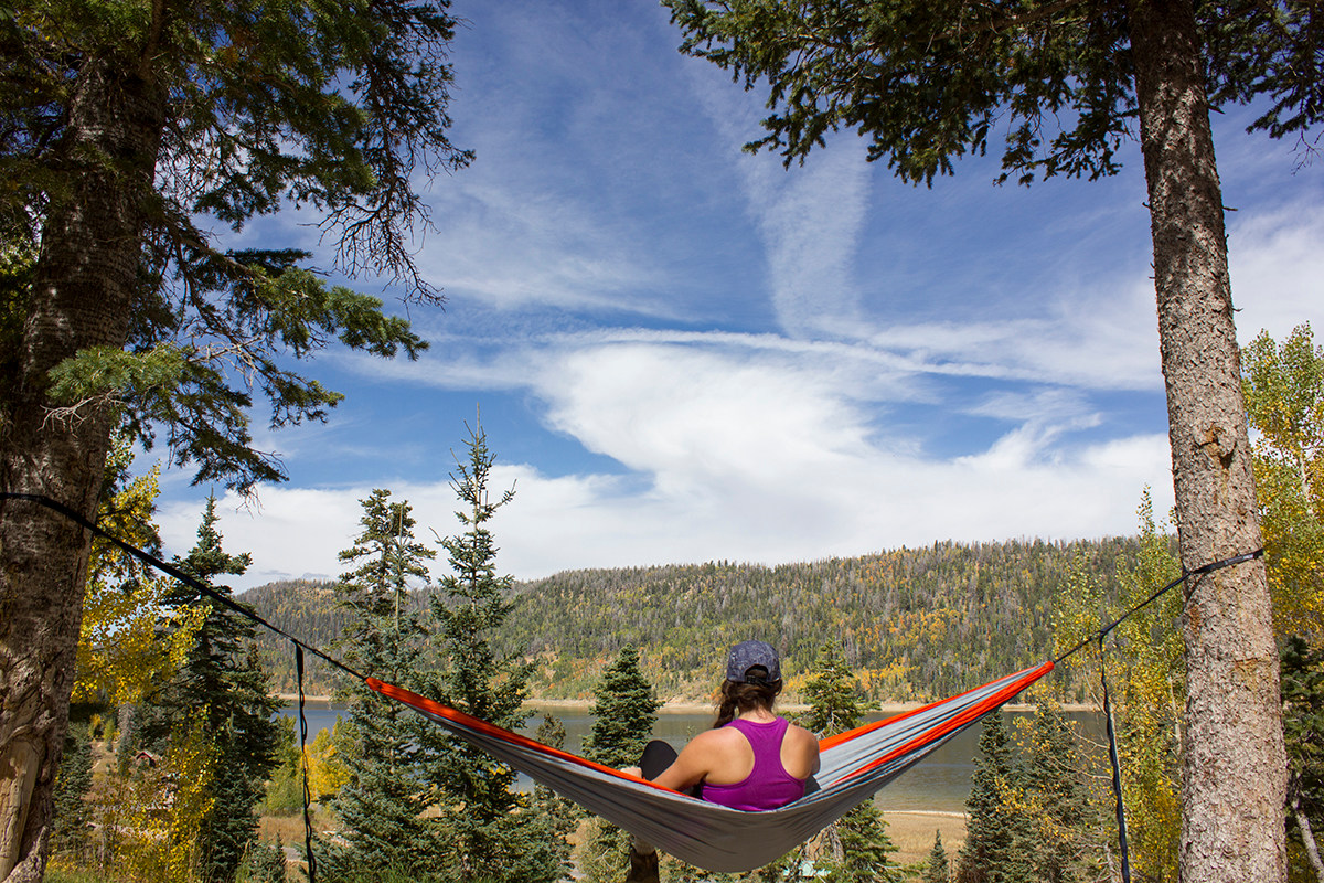 Can't really beat this view after hiking a total of about 24 miles at this point on the Virgin River Rim Trail!