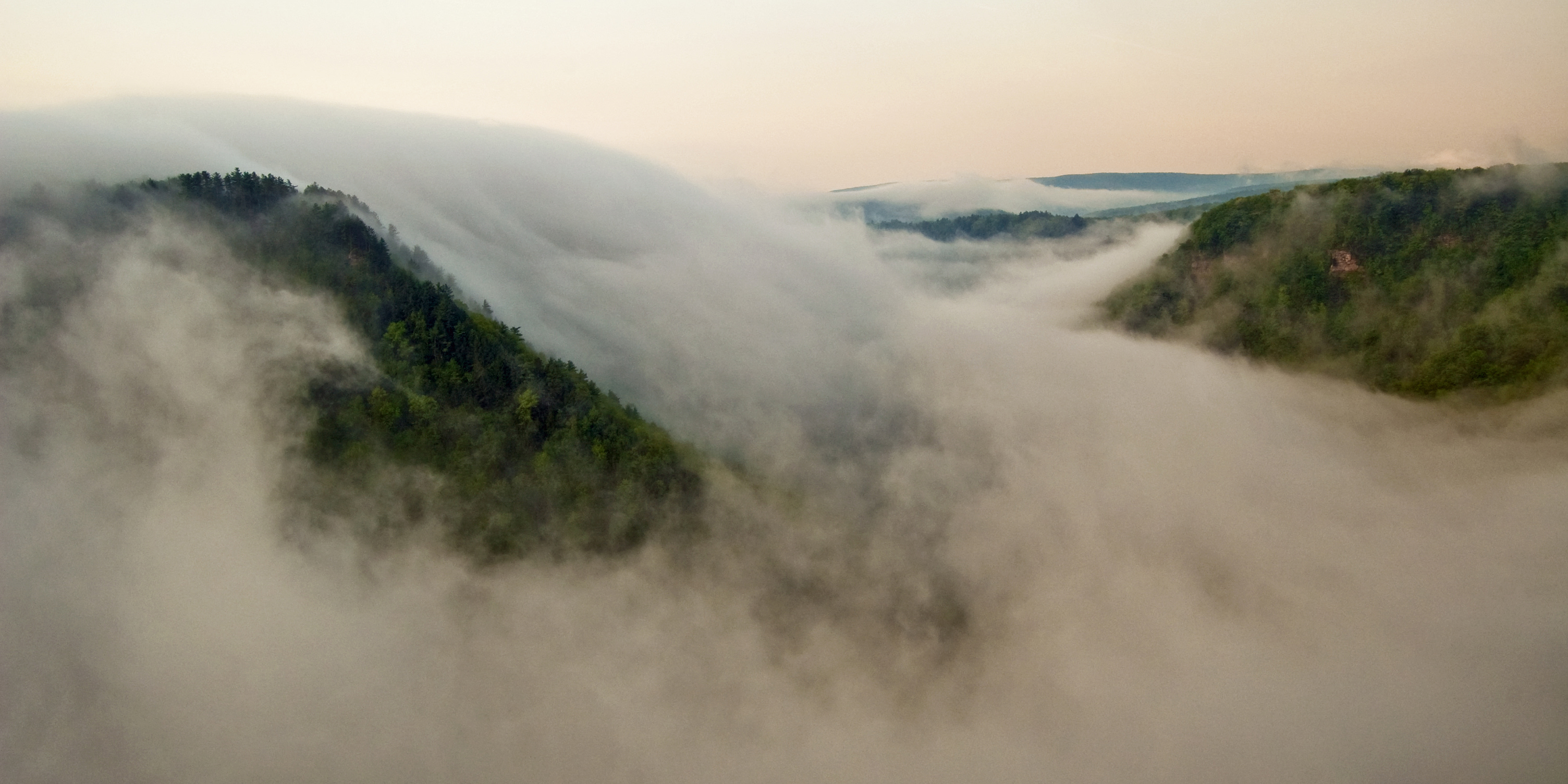 Rolling Fog from Barbour Rock.