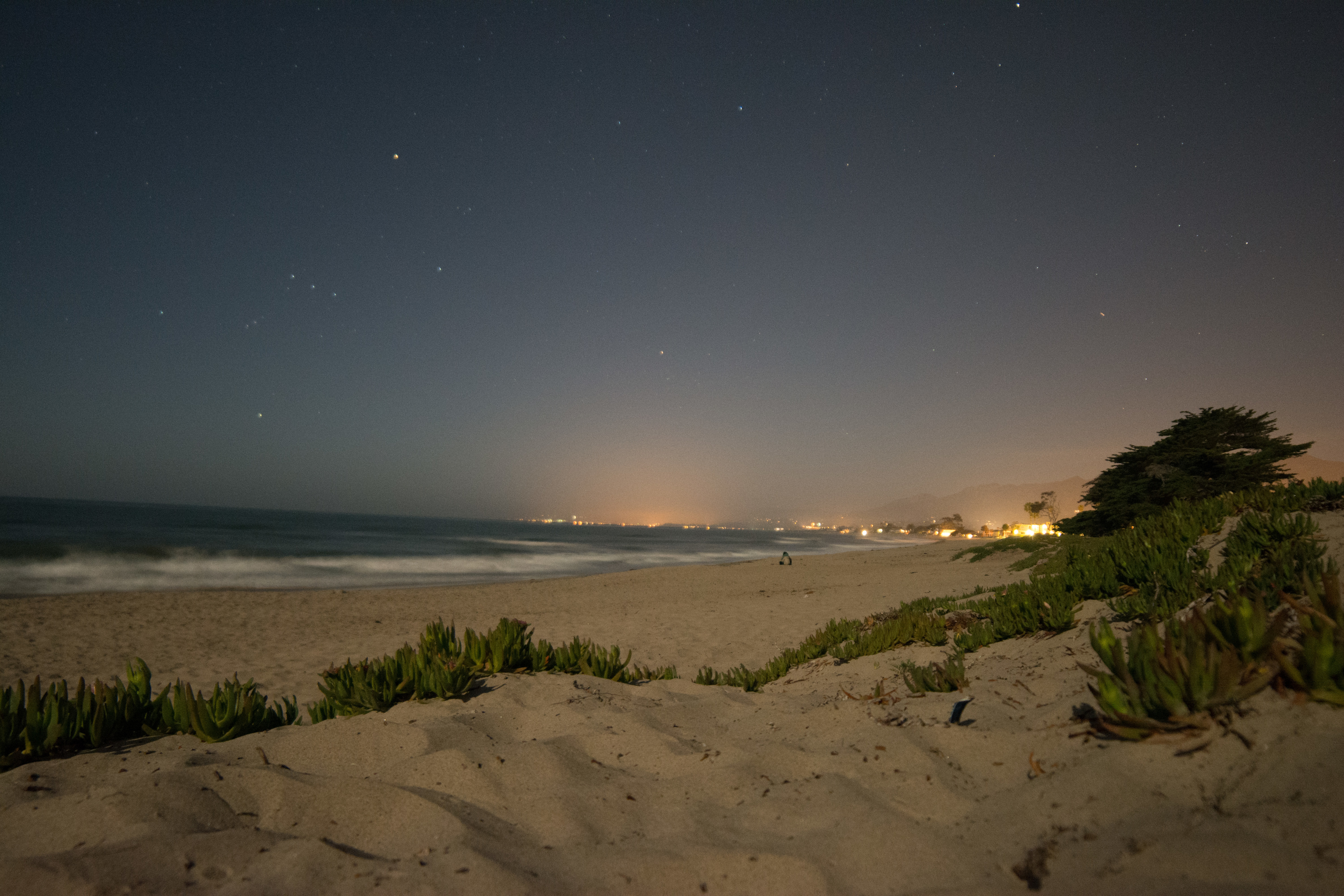 It's great to be able to camp so close to the ocean.