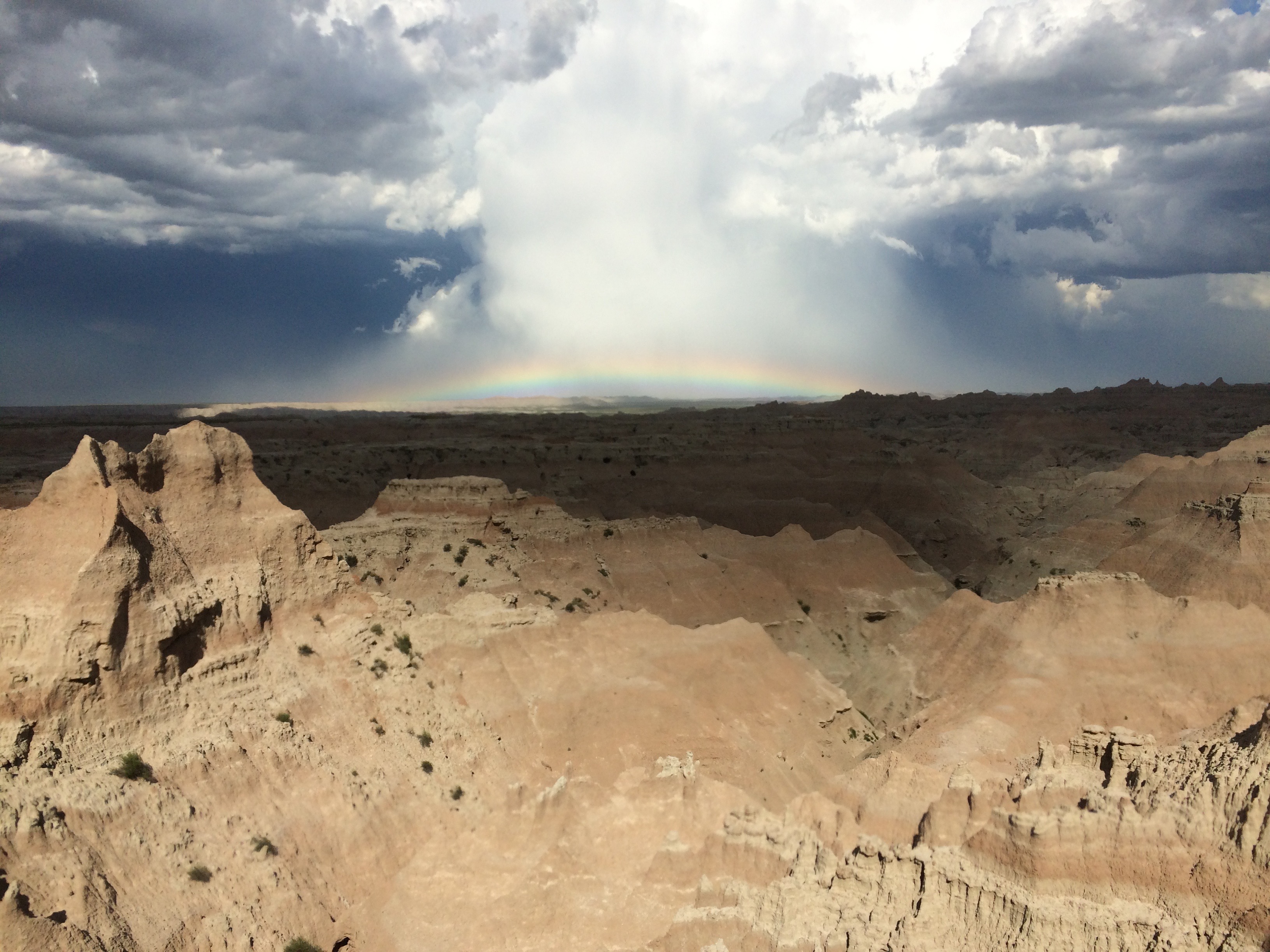 Perfect Rainbow from the storm