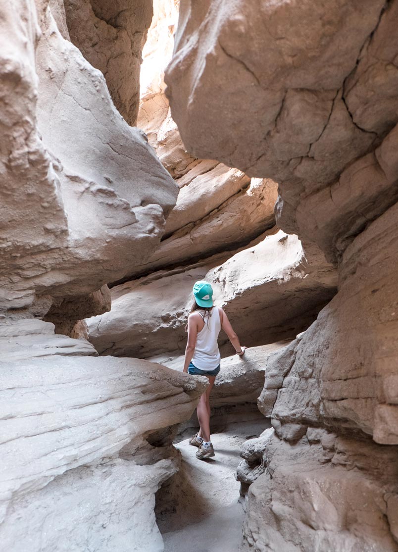 Hiking through The Slot, a must-see in Anza-Borrego