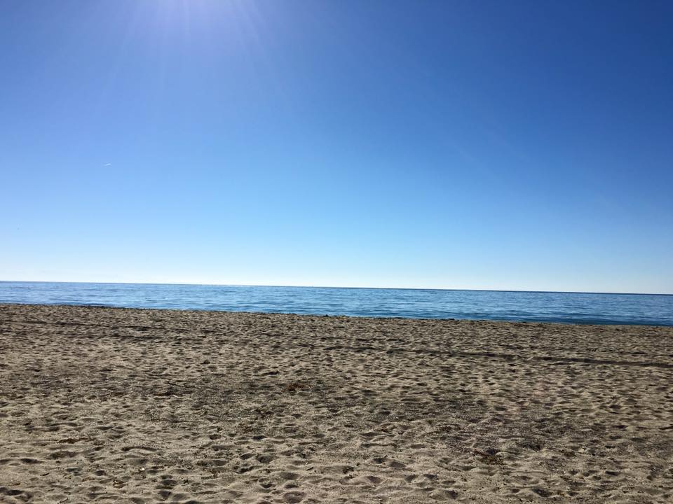 New Brighton State Beach, just down a nice path