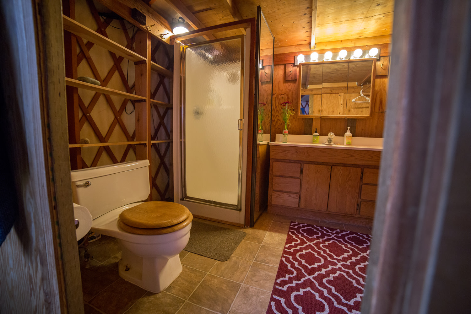 This is bigger than my bathroom at home.