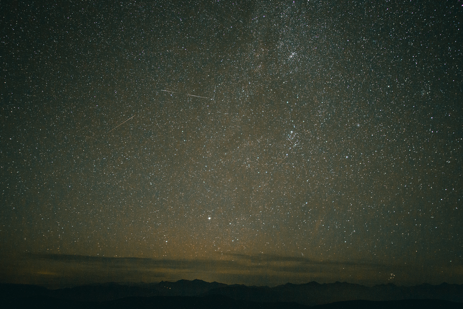 Night view from the tower