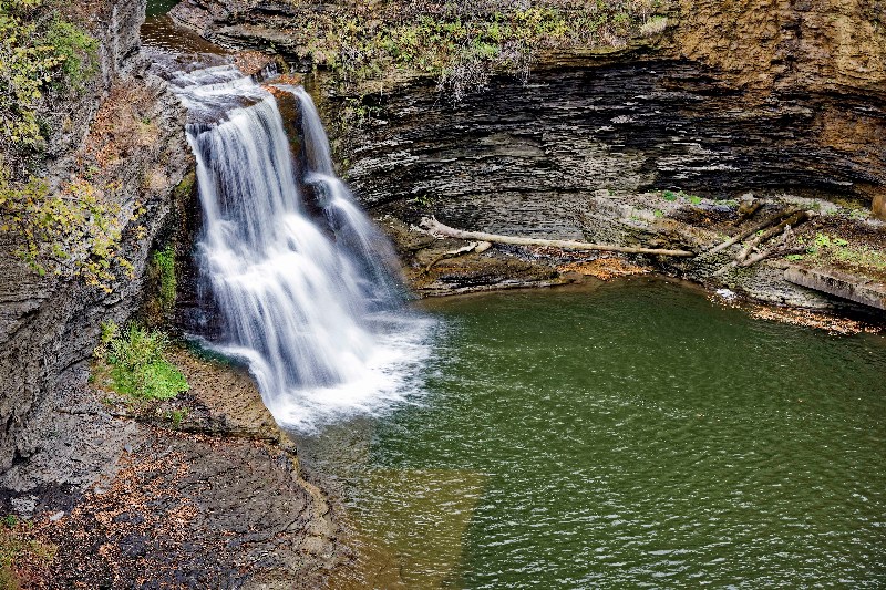 On the Cornell campus....