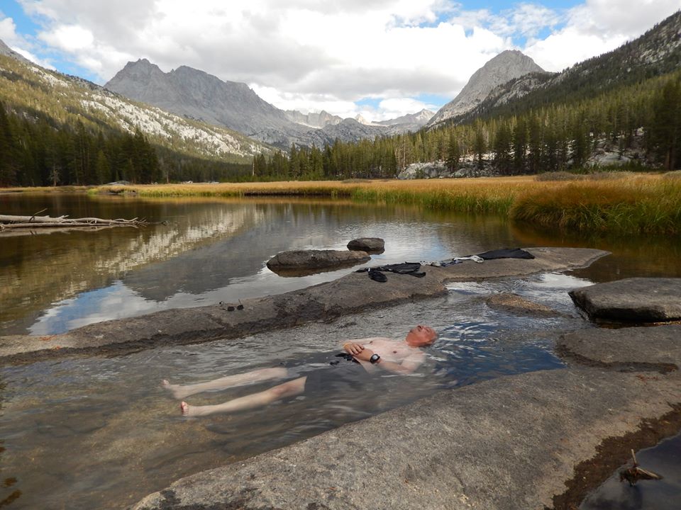 What a way to relax after a long day on the trail. McClure Meadow in  Kings Canyon on the John Muir Trail!!!