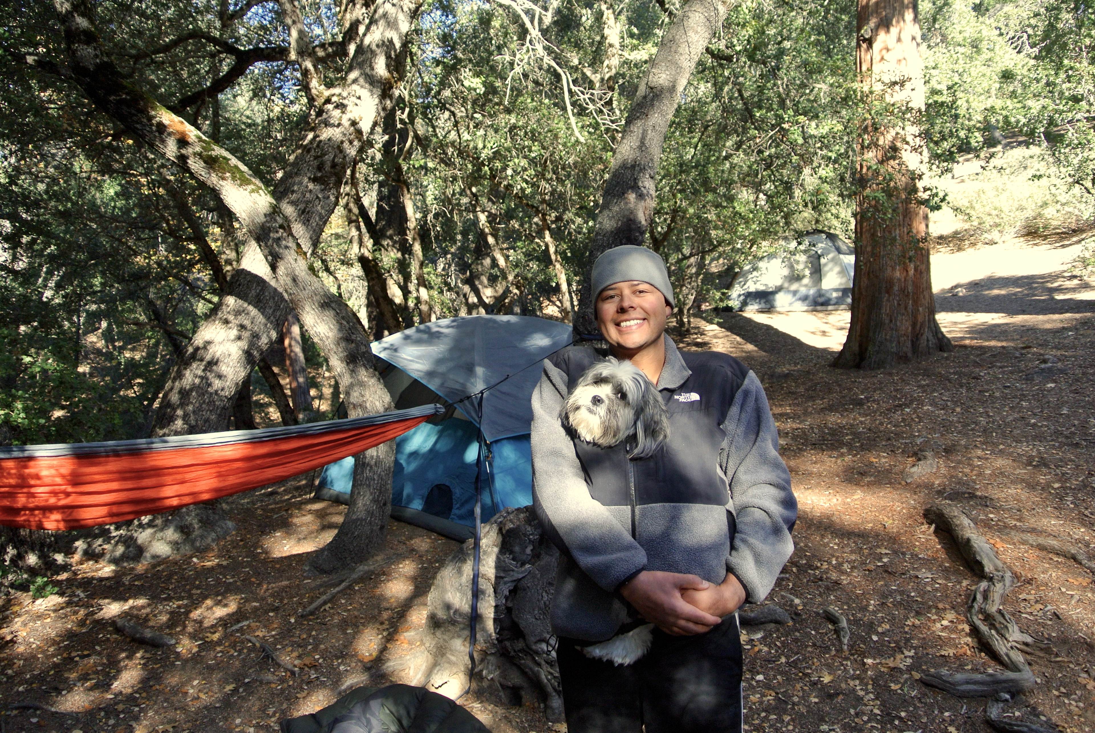 This is actually taken at Fry Creek Campground, a smaller campground less than 1 mile from the Observatory campground