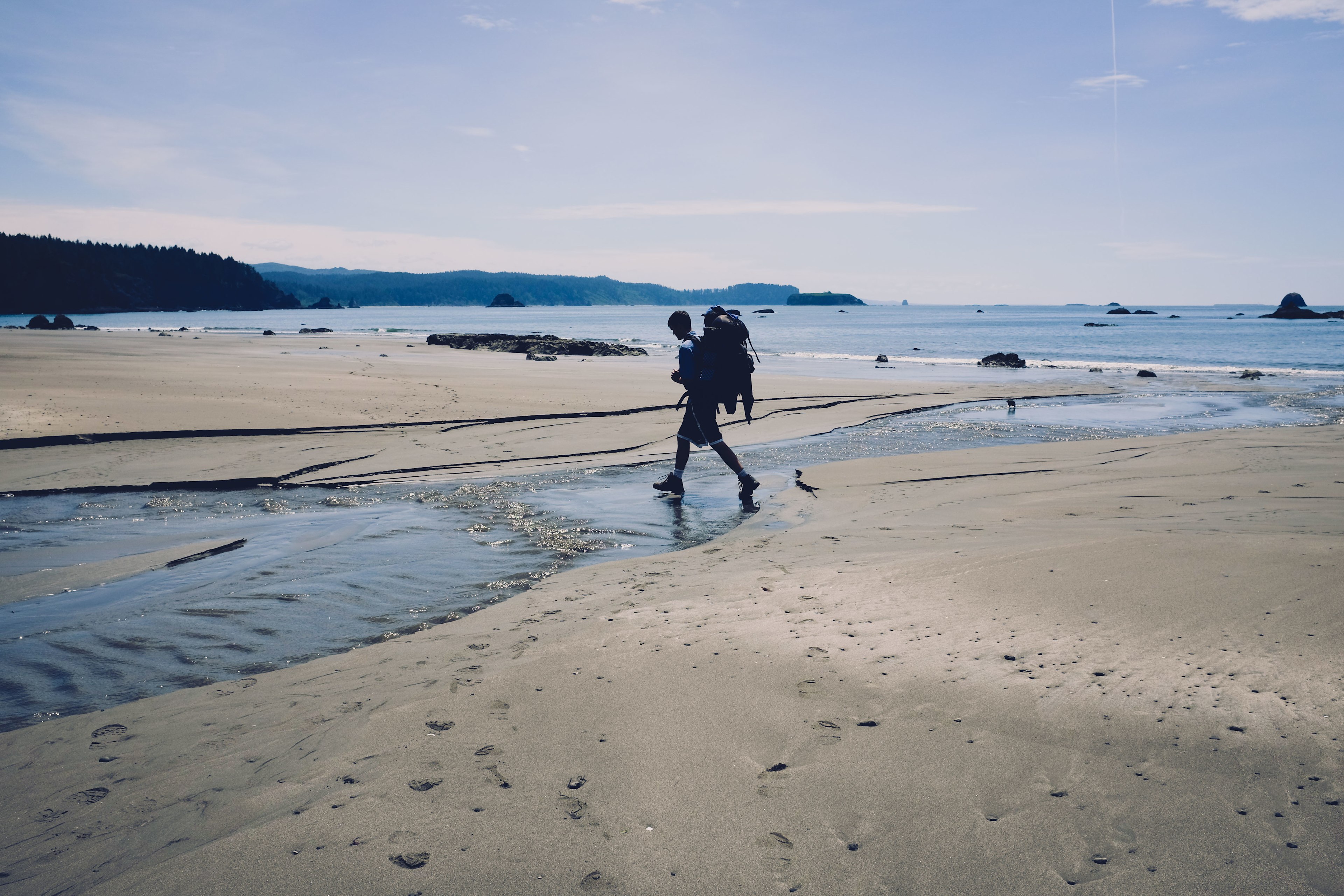 South Coast Trail — you're likely to have the whole beach to yourself