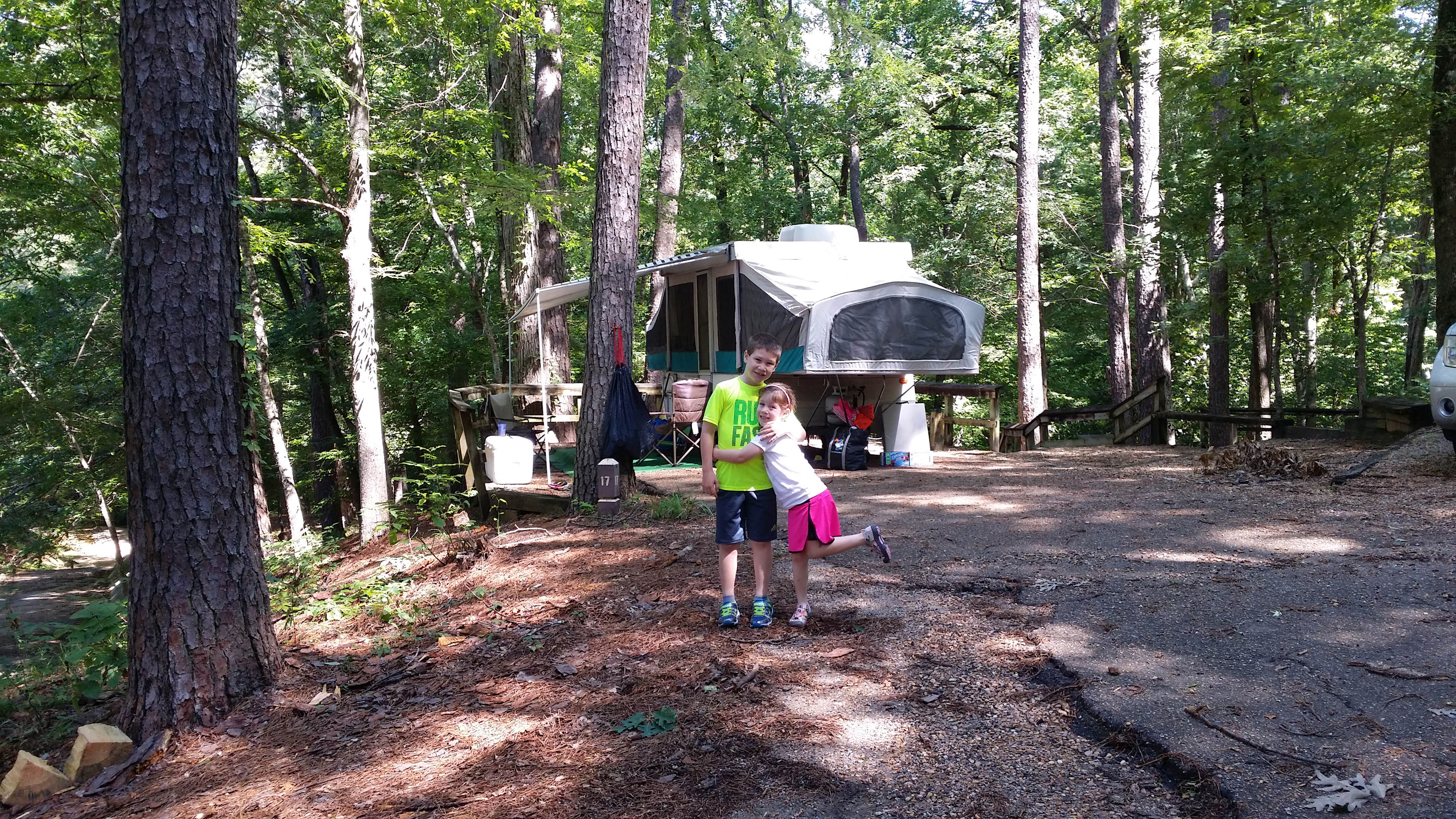 Campsites 1-13 Area @ Clear Springs Campground - a USFS campground near Roxie, MS between Bude and Natchez, MS off Hwy. 84/98.
