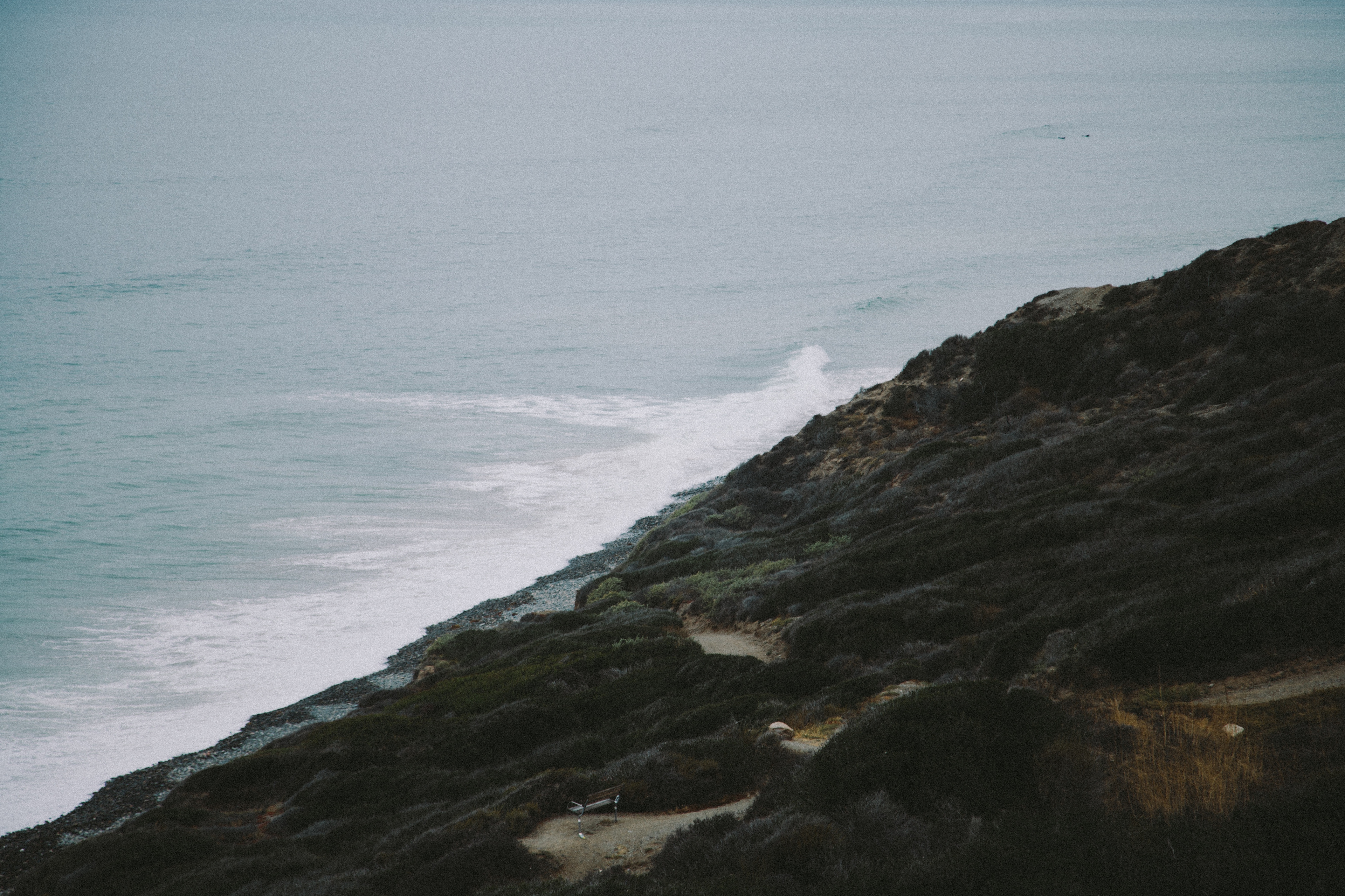 Trail down to the beach