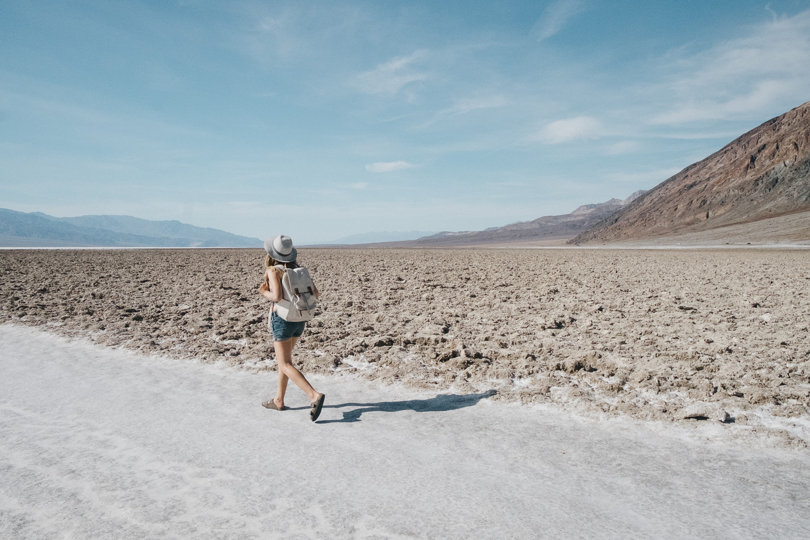 20-minute drive from the campground to the lowest point in North America
