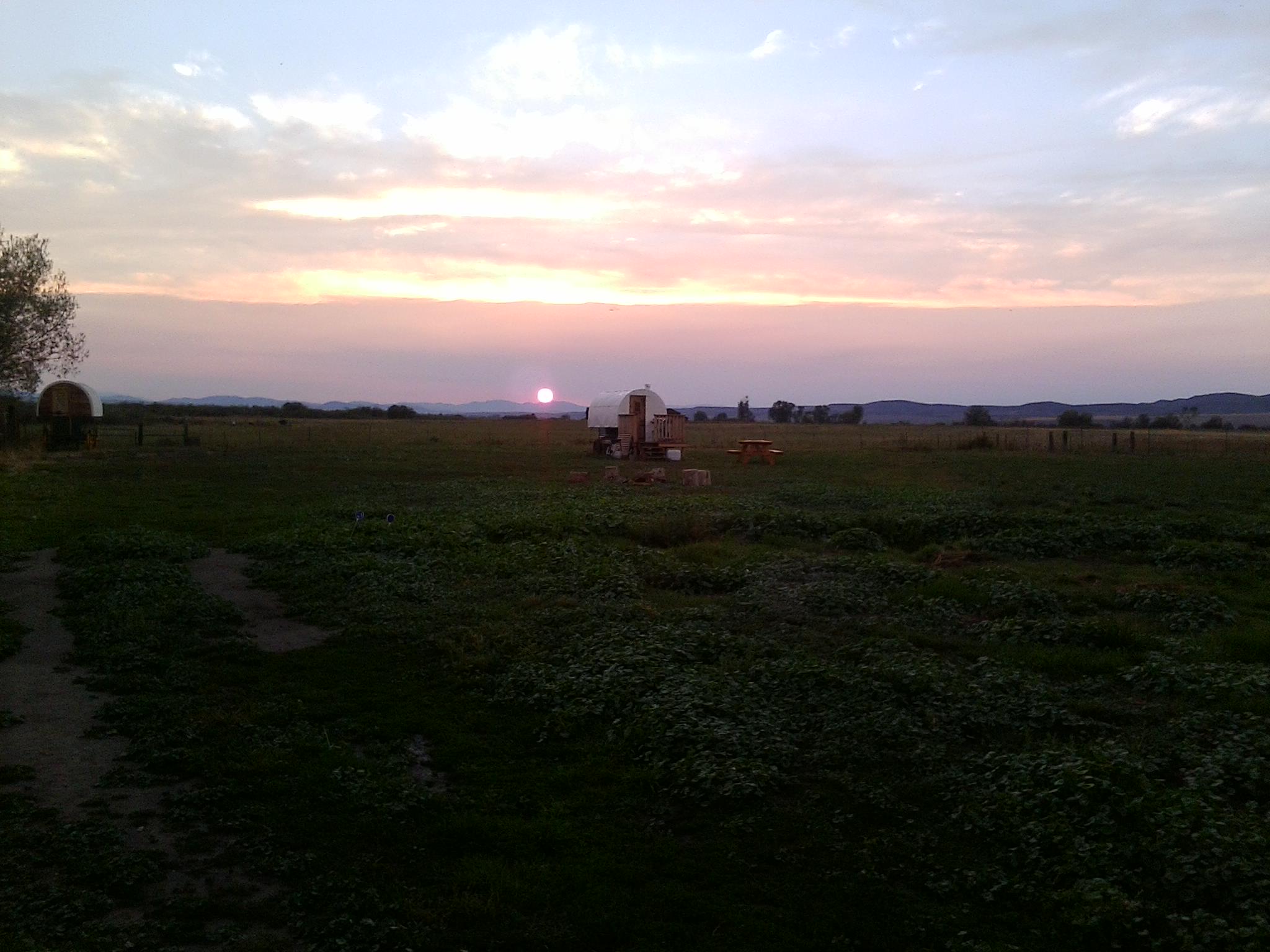 Gorgeous sunrises and sunsets! 