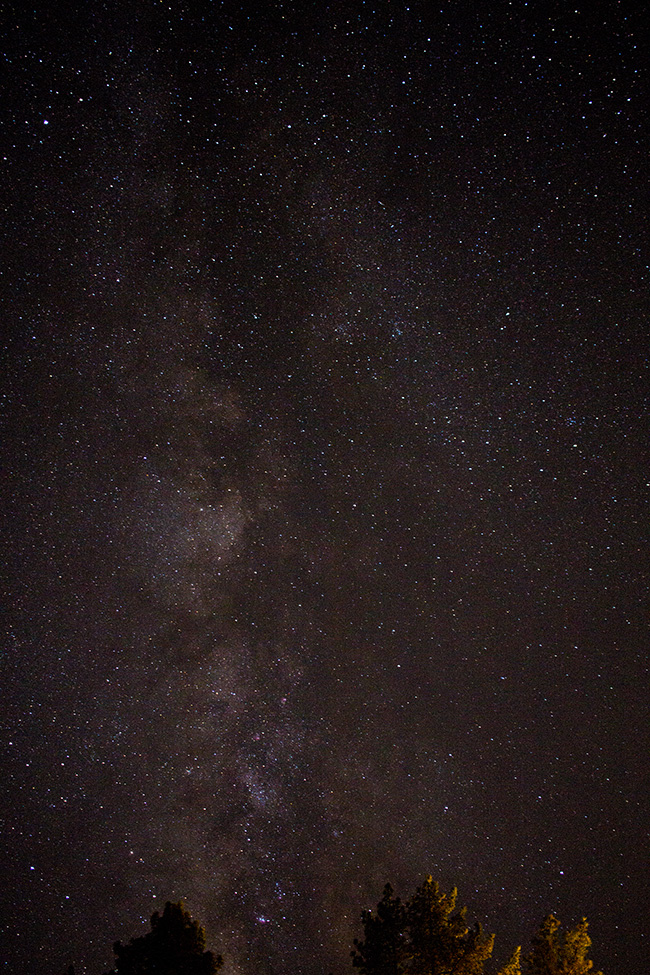 shooting the milkyway around 1am