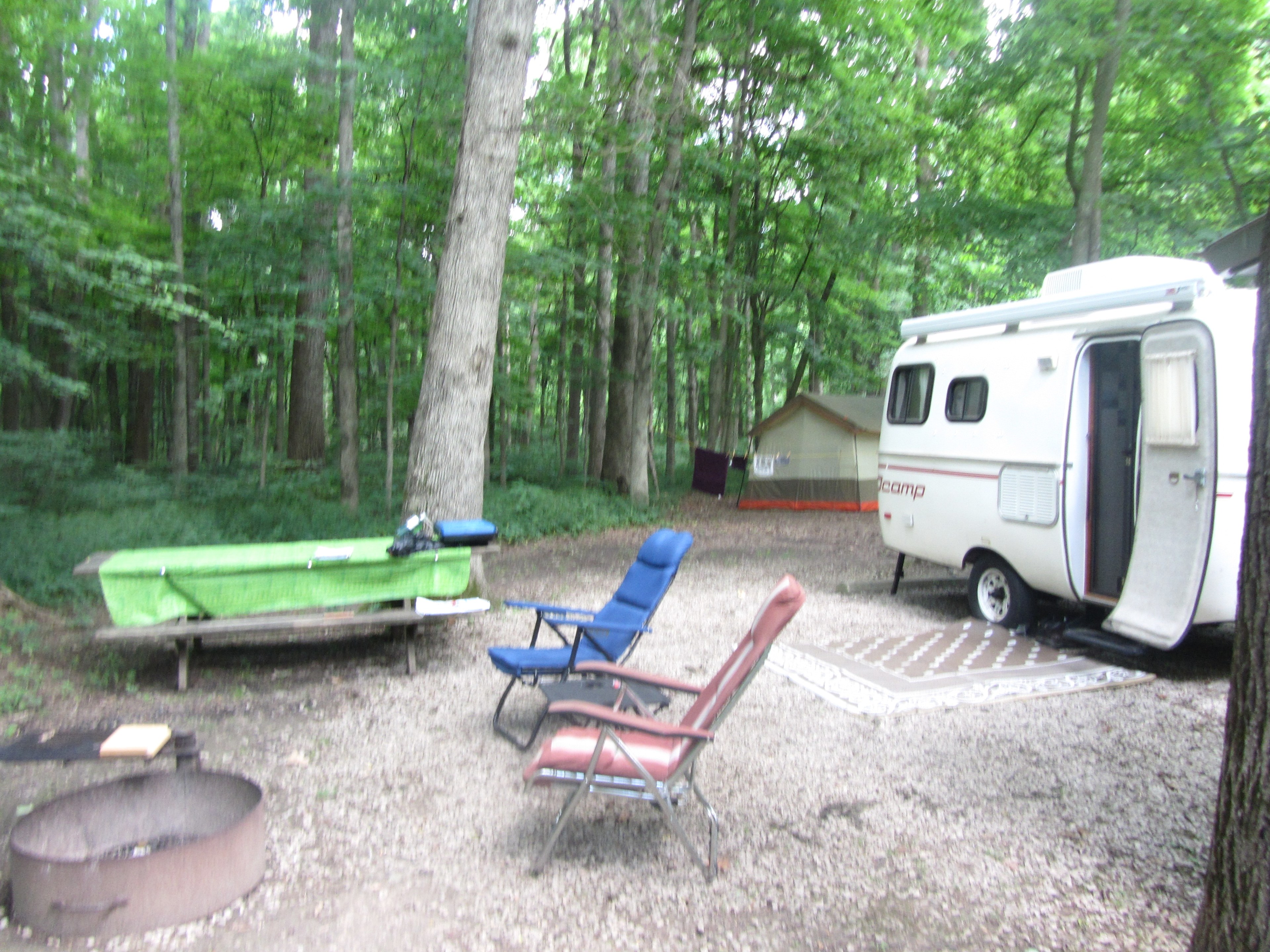 Site 22 - the tent is on site 21