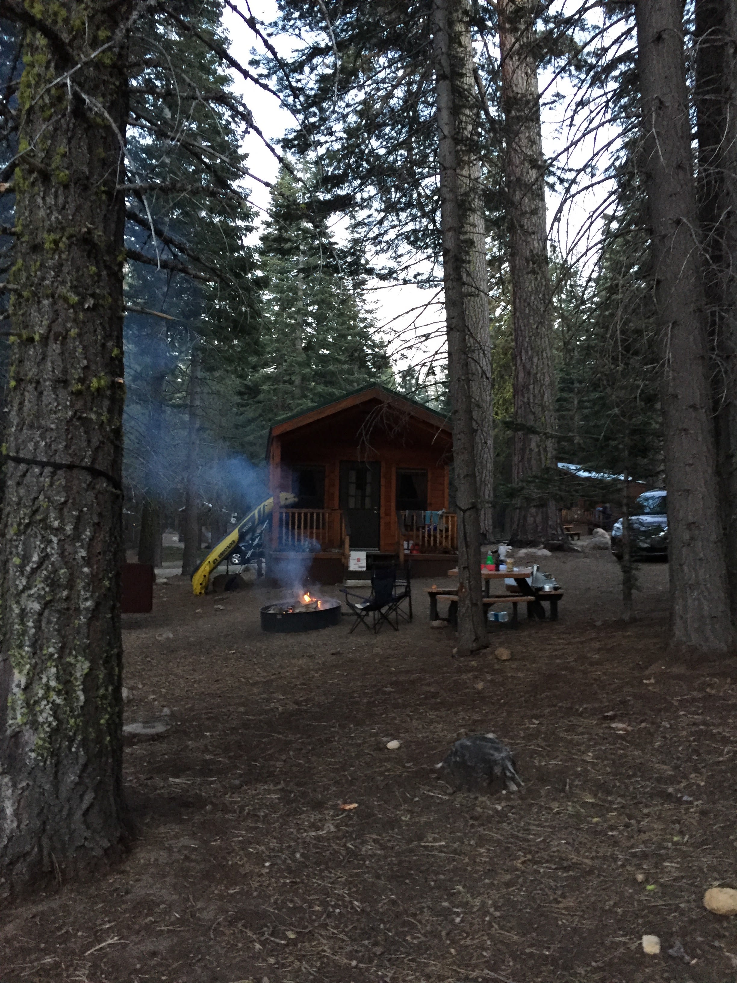 Manzanita Lake Camping Cabins