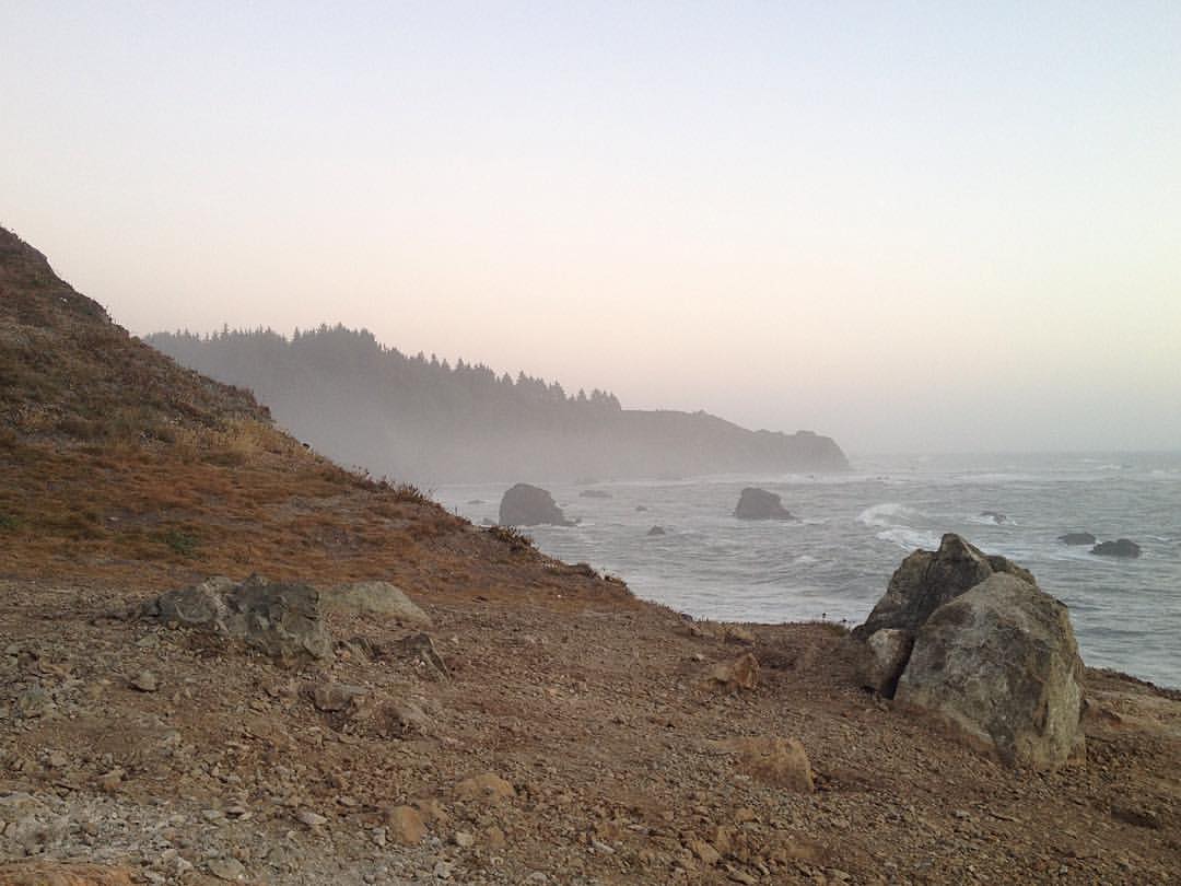 This is one of the points that the rim trail connects to. It was probably a 5-7 minute hike from my tent! Totally amazing.
