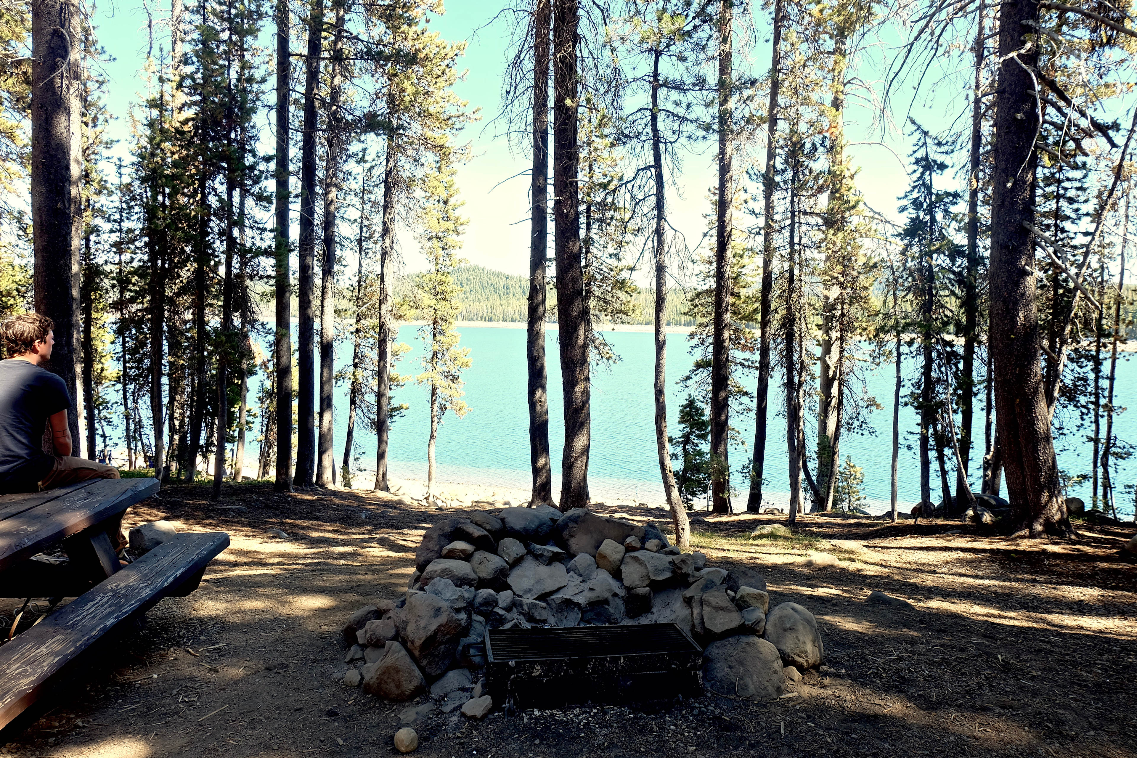 Lake view at site #11