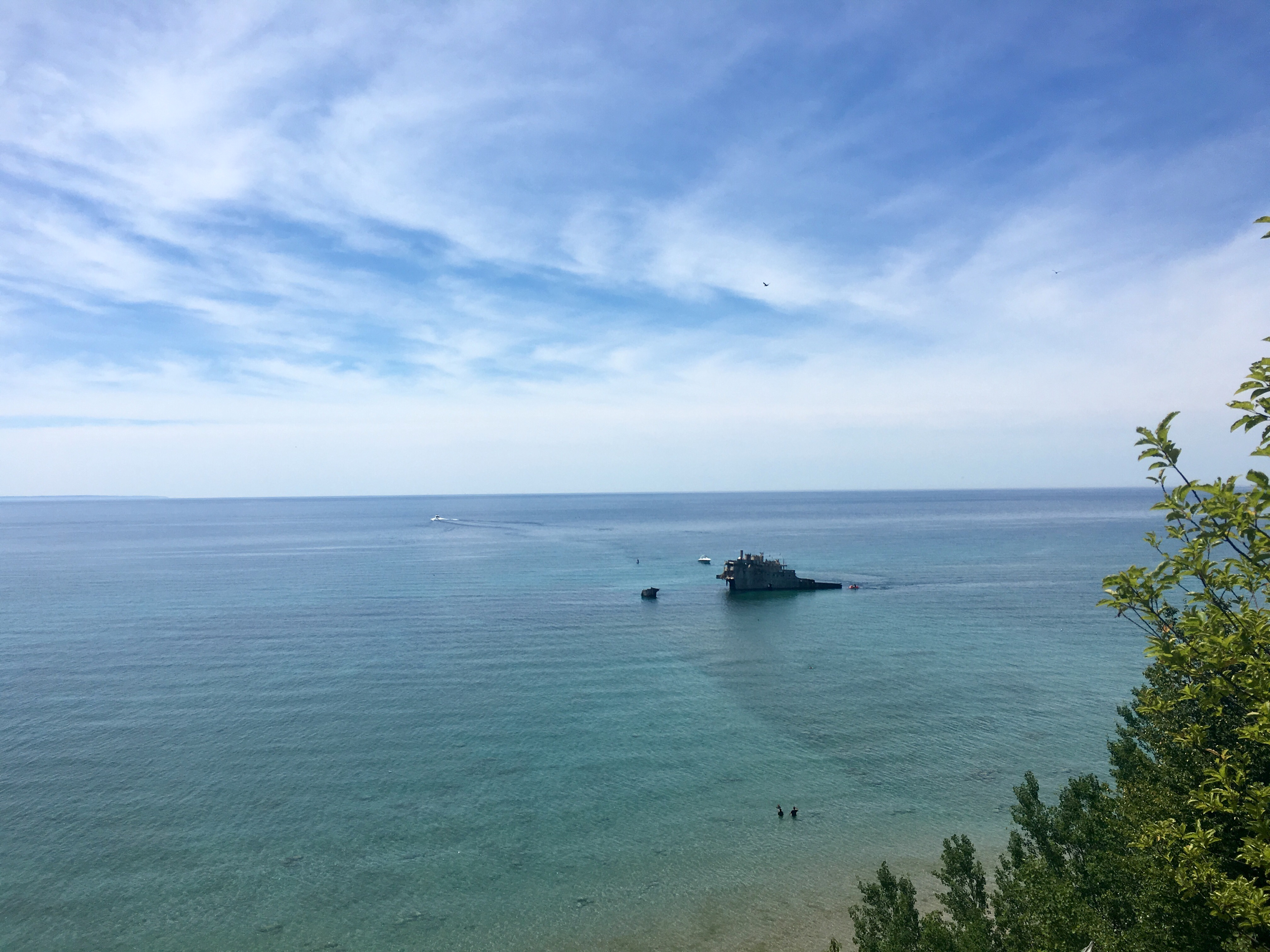 Shipwreck off the island!