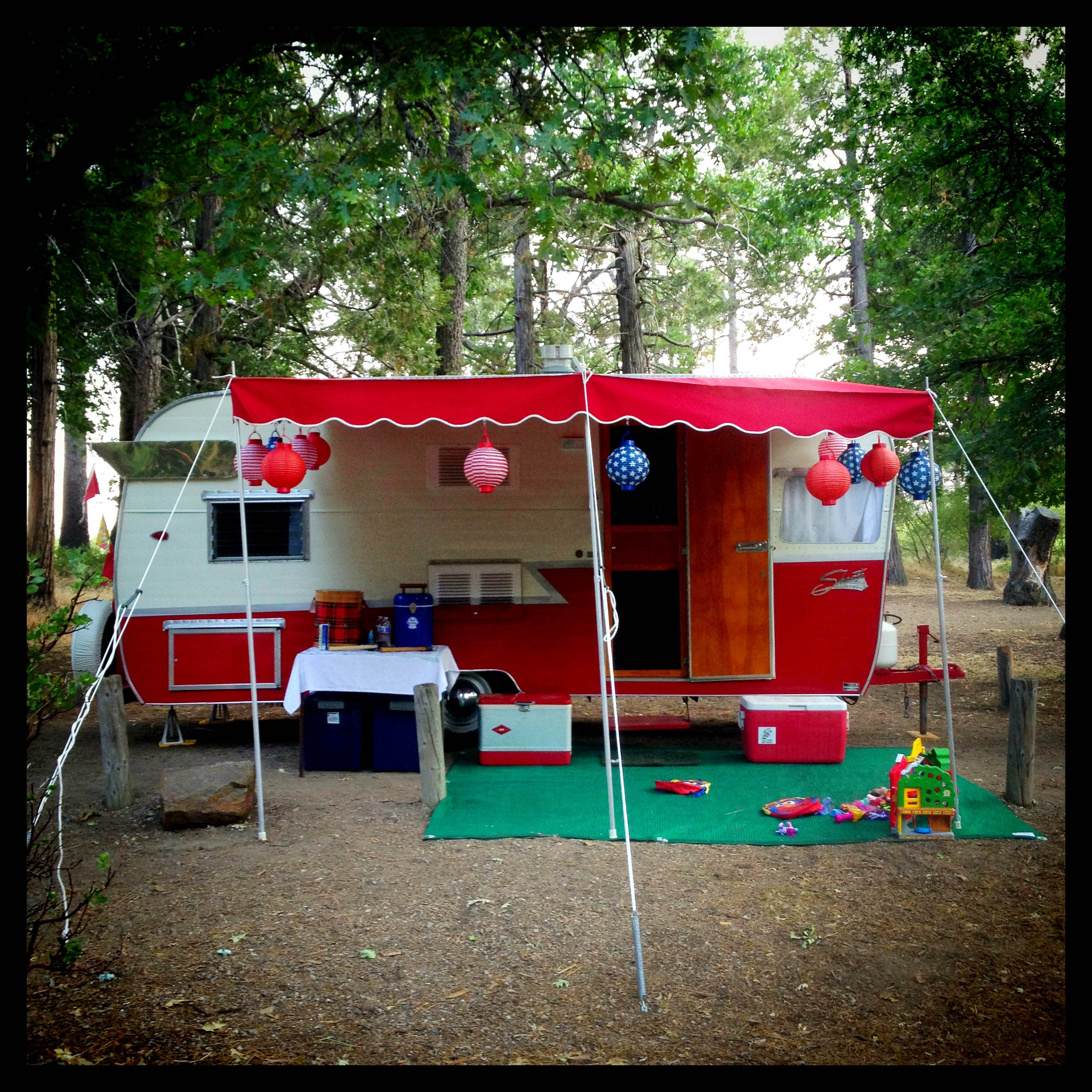 Camping at Paso Picacho