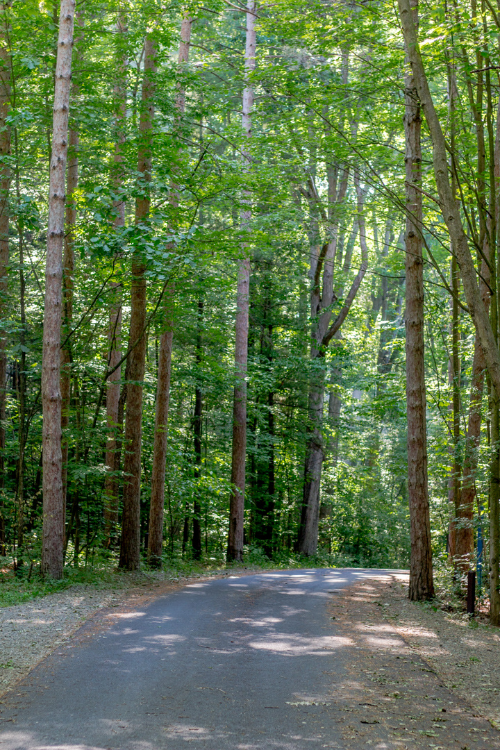 The entire campground is very nice and well maintained. There are also well-marked trails that lead to the waterfalls.