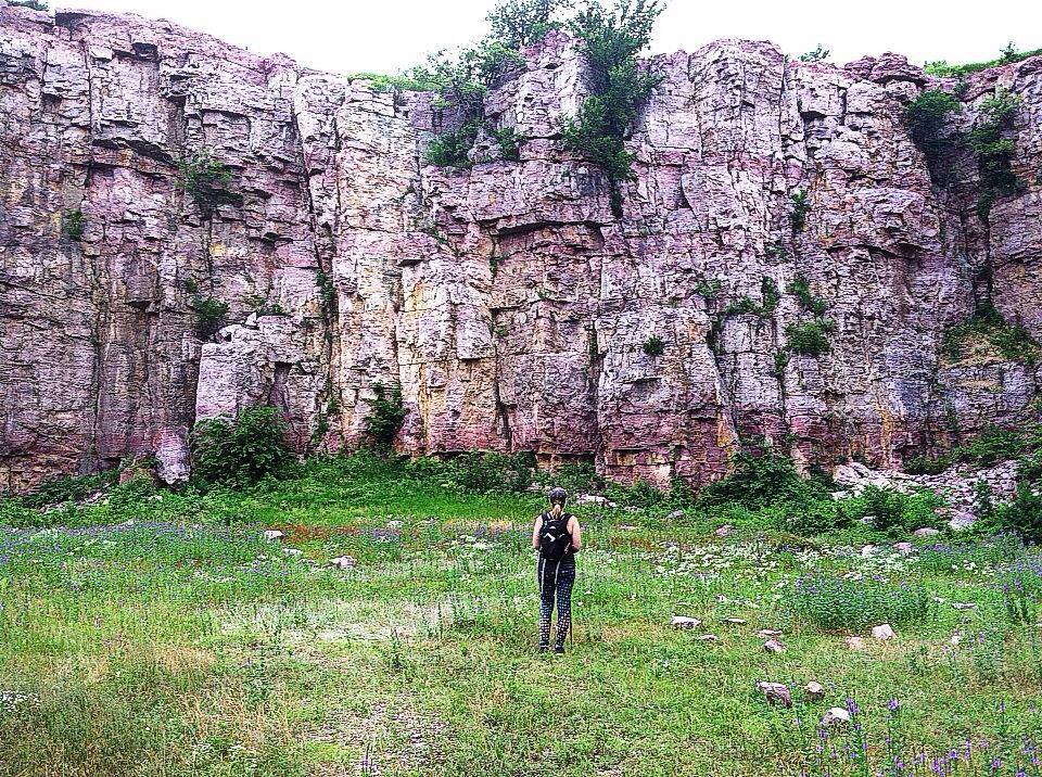 The rock quarries are breathtaking and ready to climb if you have the right gear .  Perfect for the beginner . 