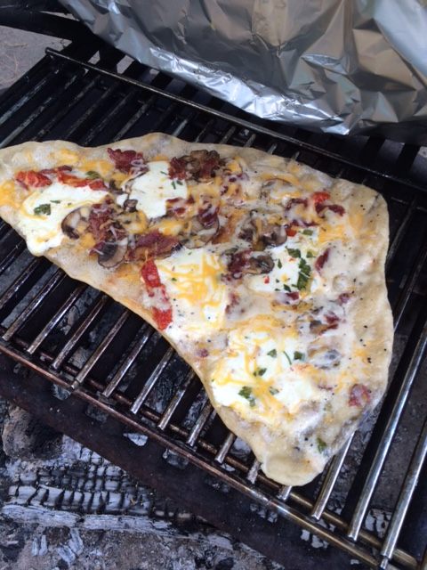 mmmmm fire roasted pizza at Big Rock.  Just down the road (walking distance) is a covered bridge spanning the river where you can swim in the crystal clear water.