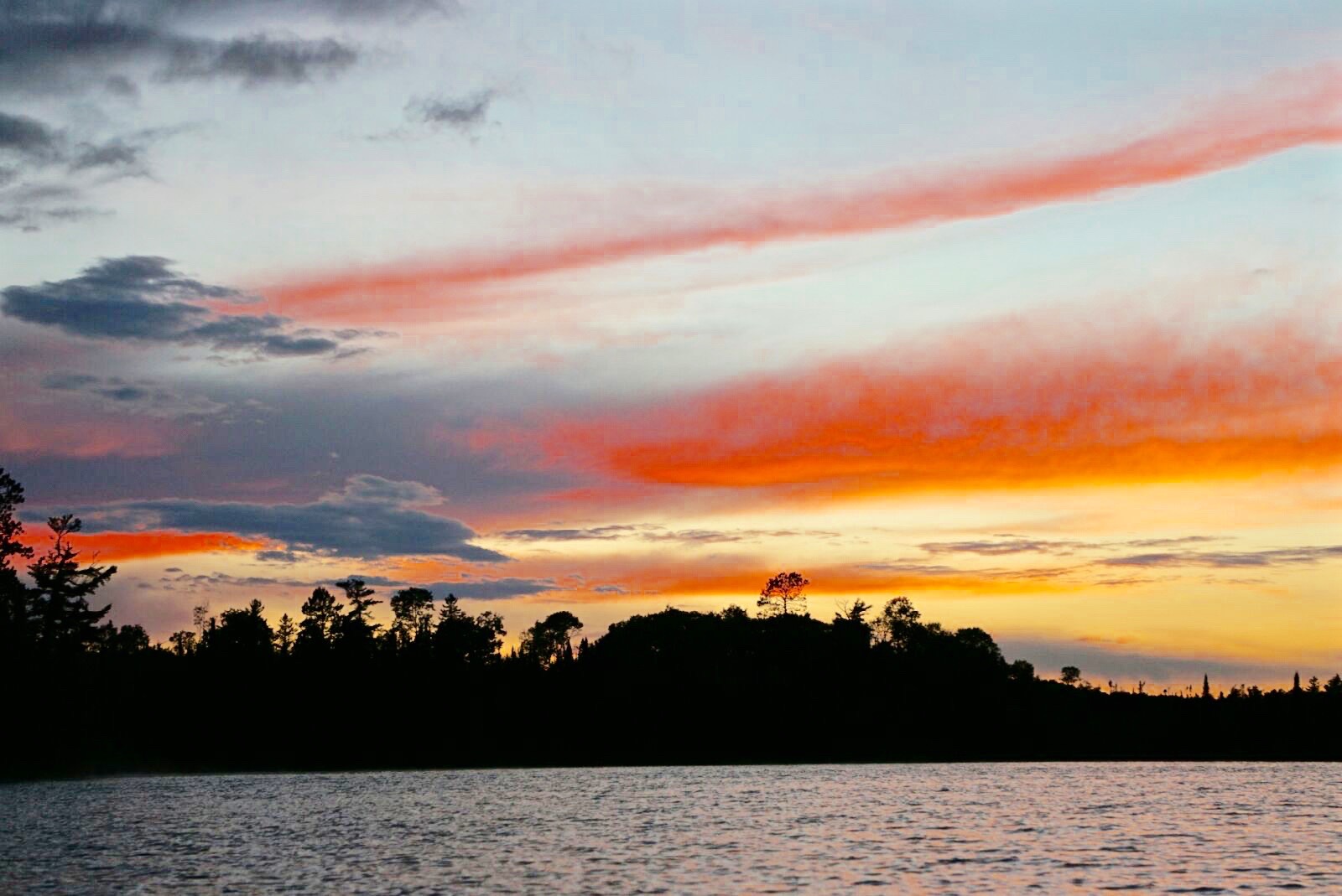 Sunset on the lake, get in your boat and check it out from on the water. The view will not disappoint! 