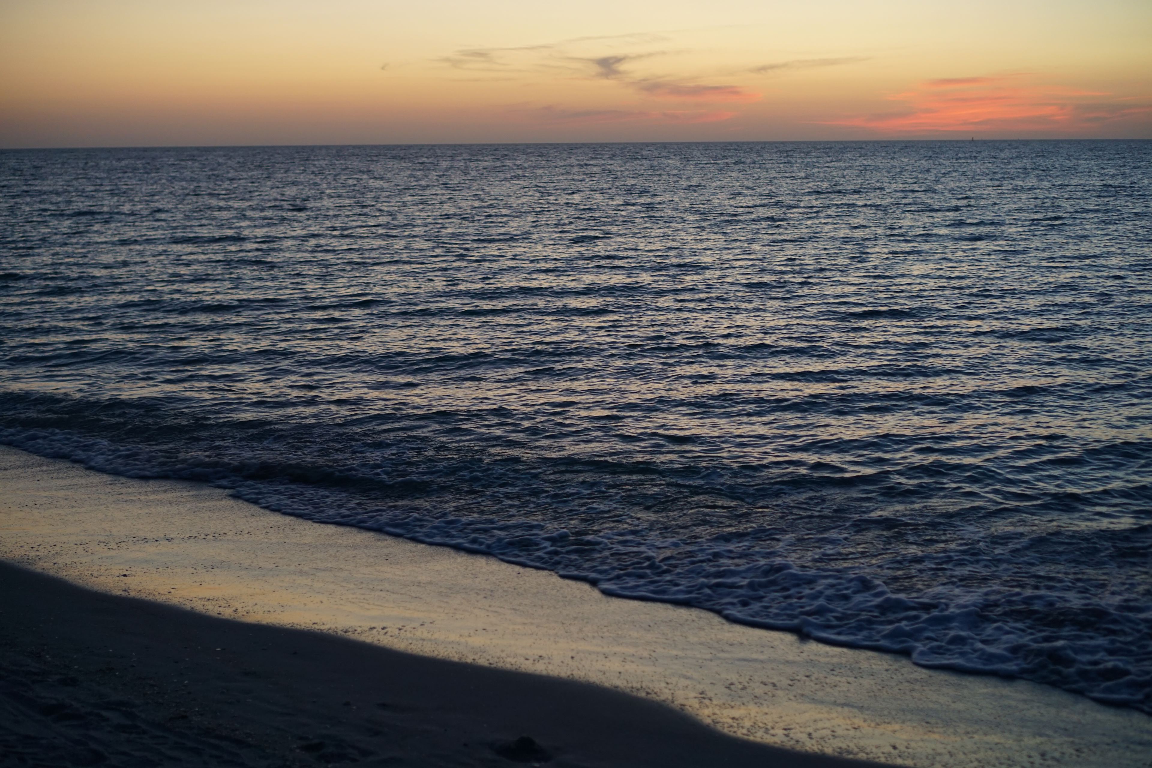 Sunsets from the beach on Cayo Costa are glorious.