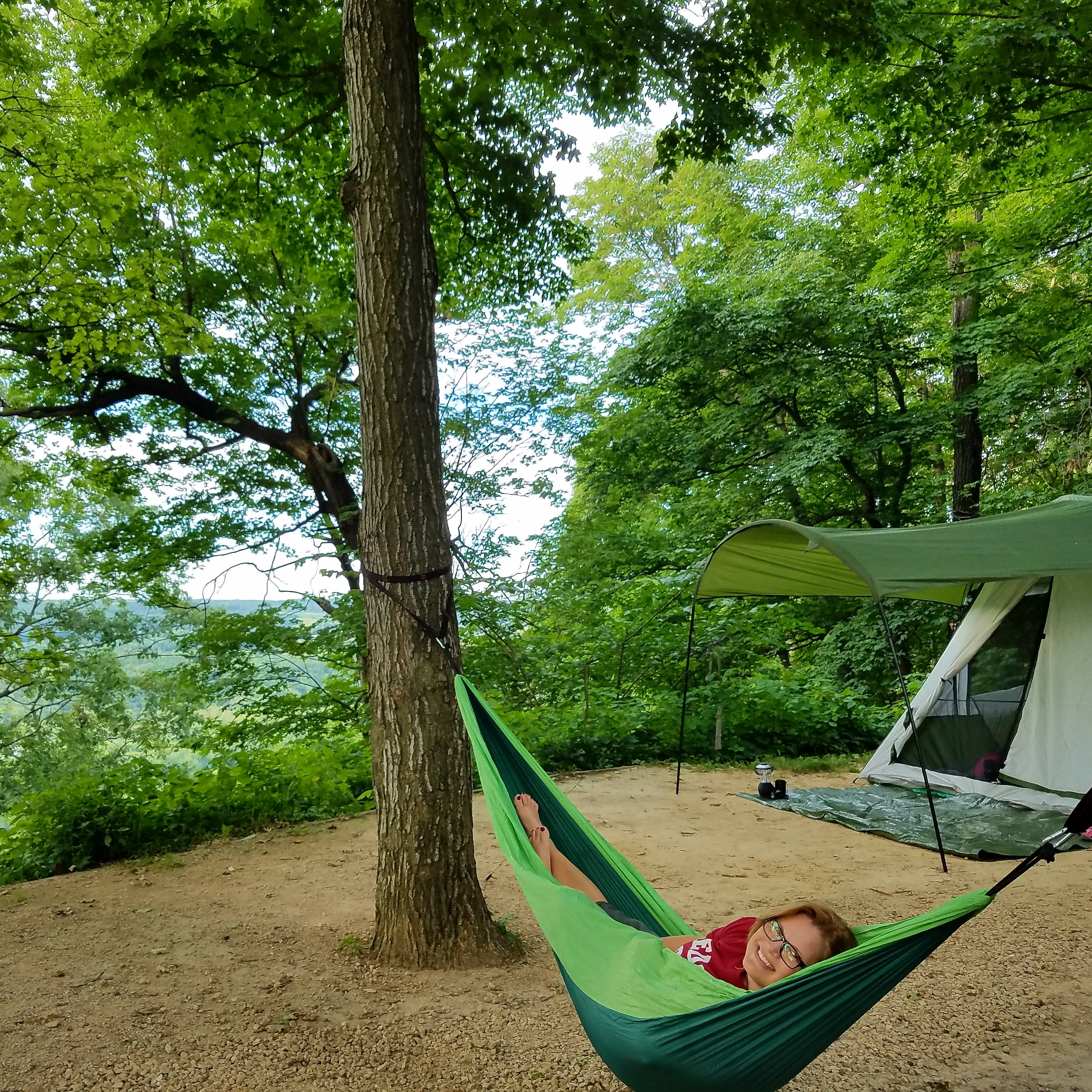 Our campsite