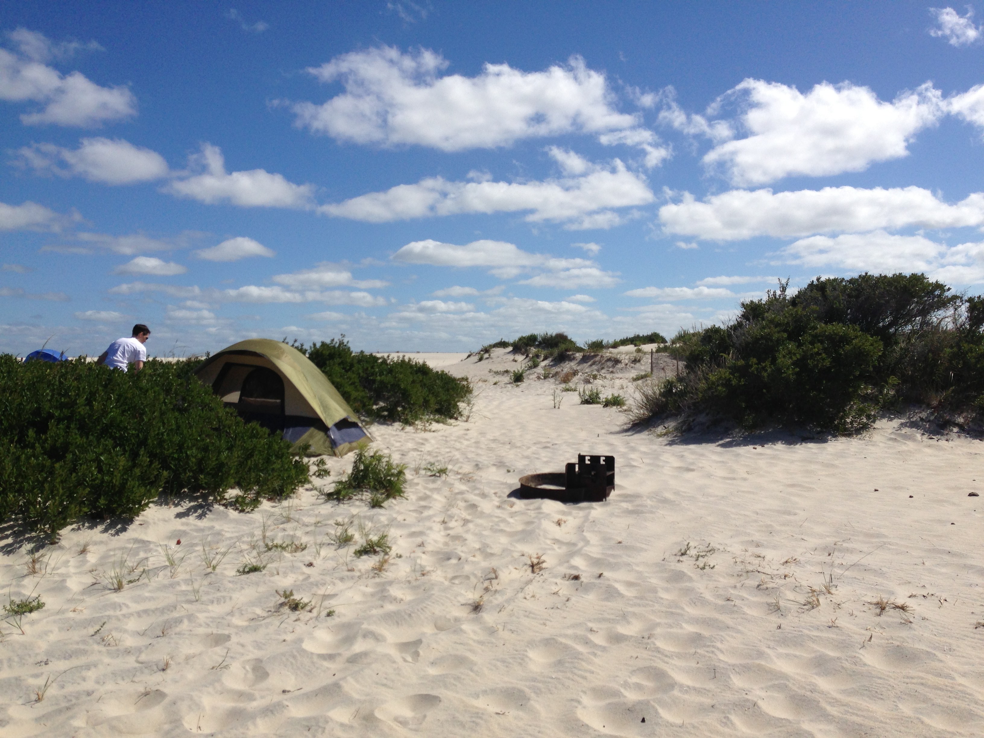 The view from our tent.