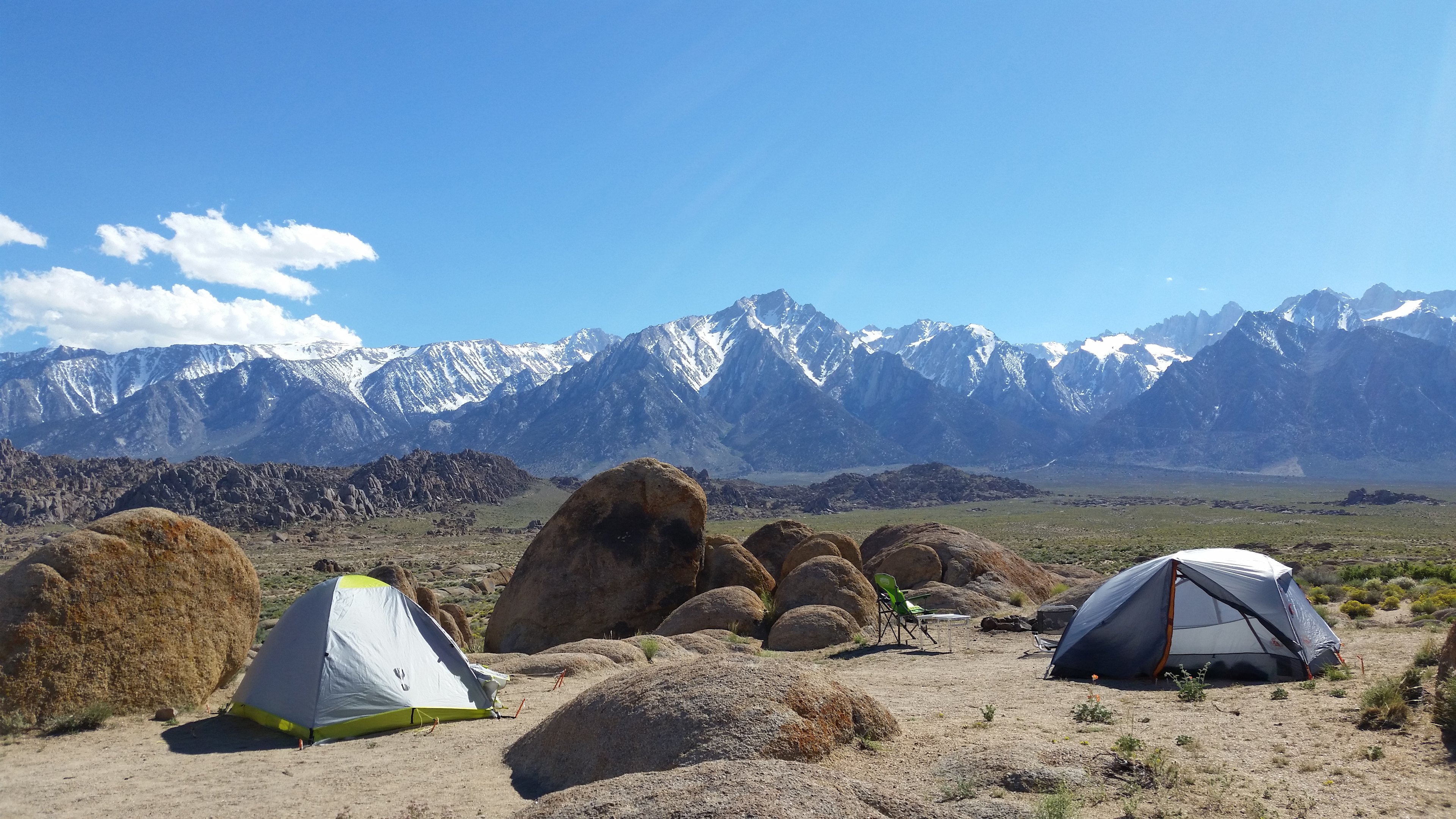 If you're looking for a more primitive campsite, check out the Alabama Hills Recreation Area - accessed by Movie Road about four miles east of Lone Pine Campground along Whitney Portal Road. Dispersed camping among the cool rock formations!!