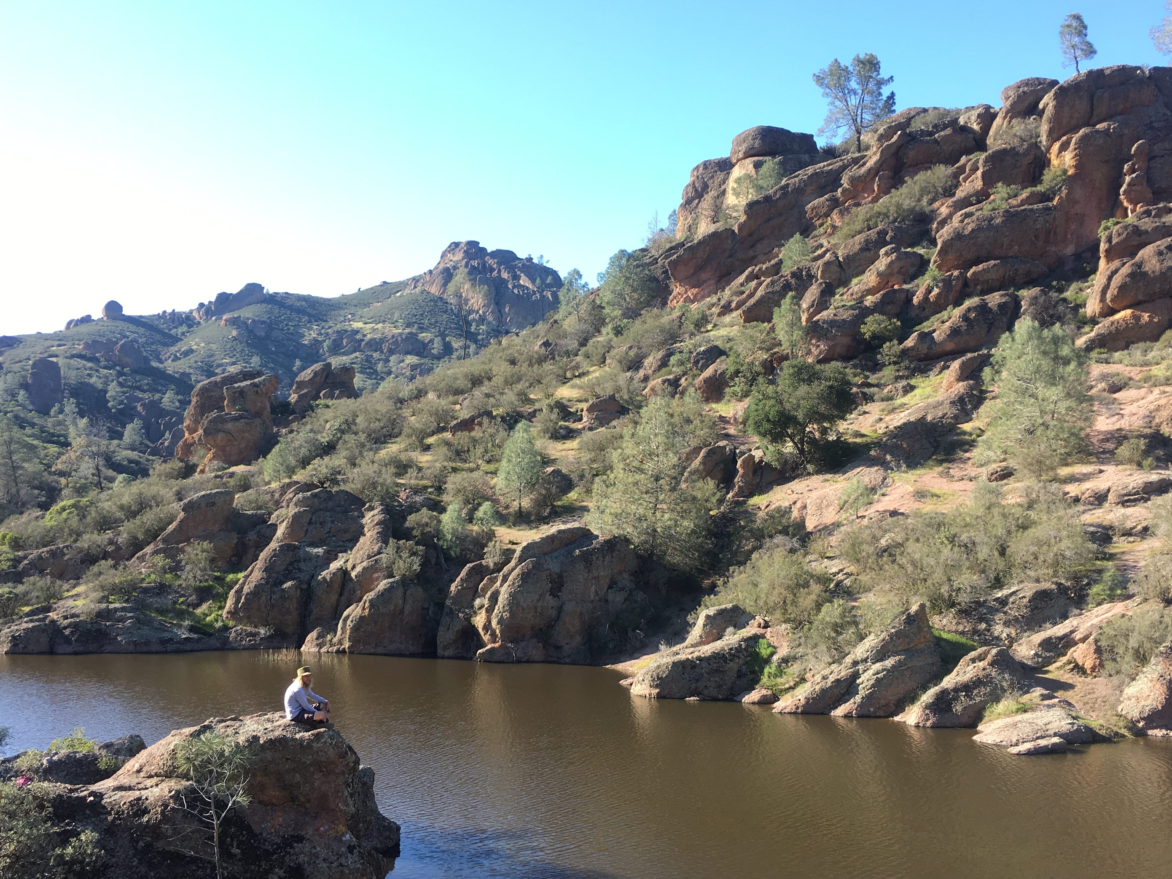 You can't swim in the reservoir but I guarantee you'll be tempted!