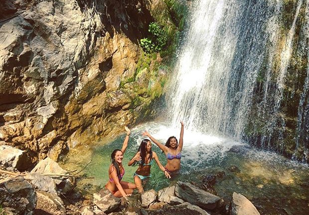 Don't be misled, the water is freezing 😉