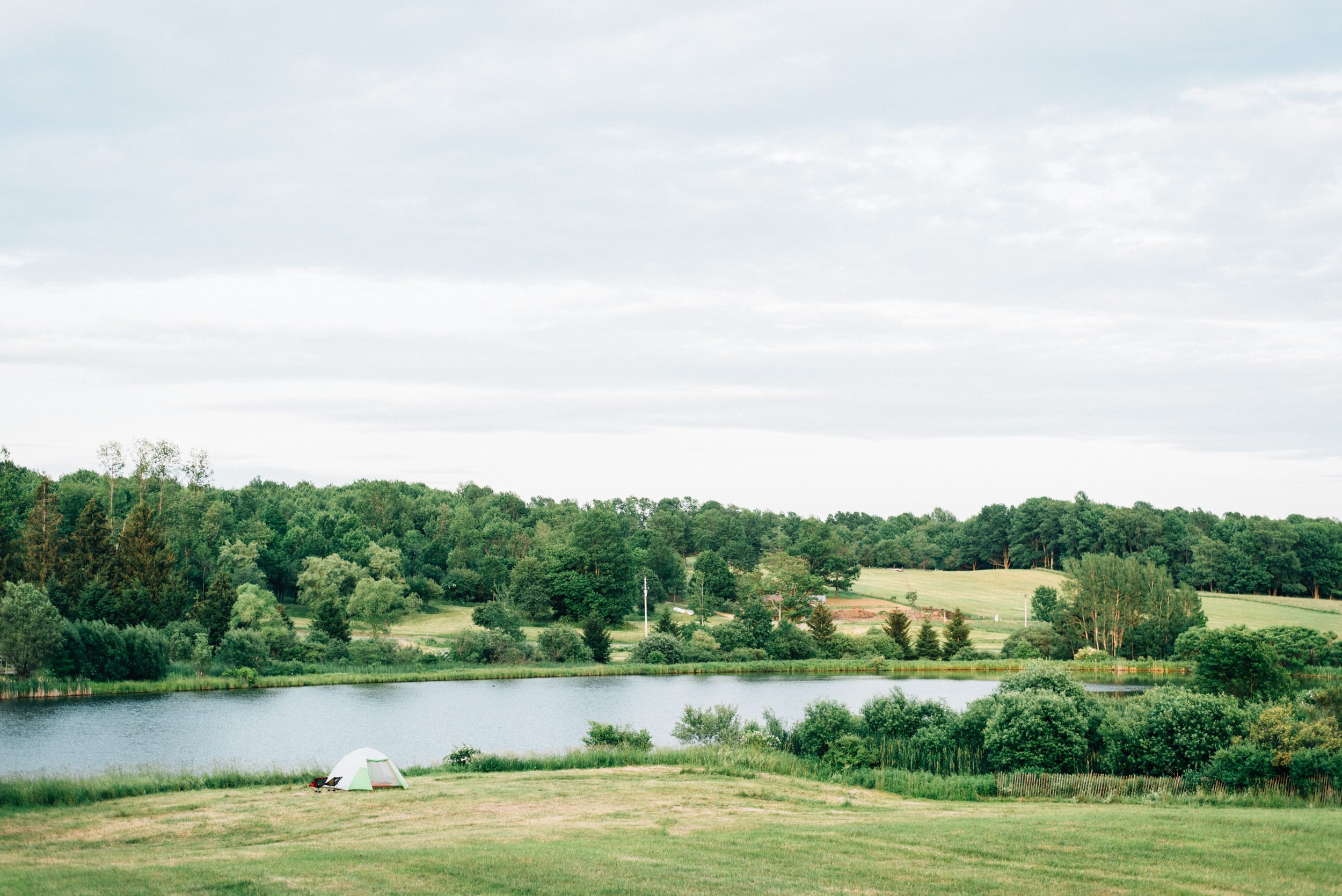 big open field all to ourselves 