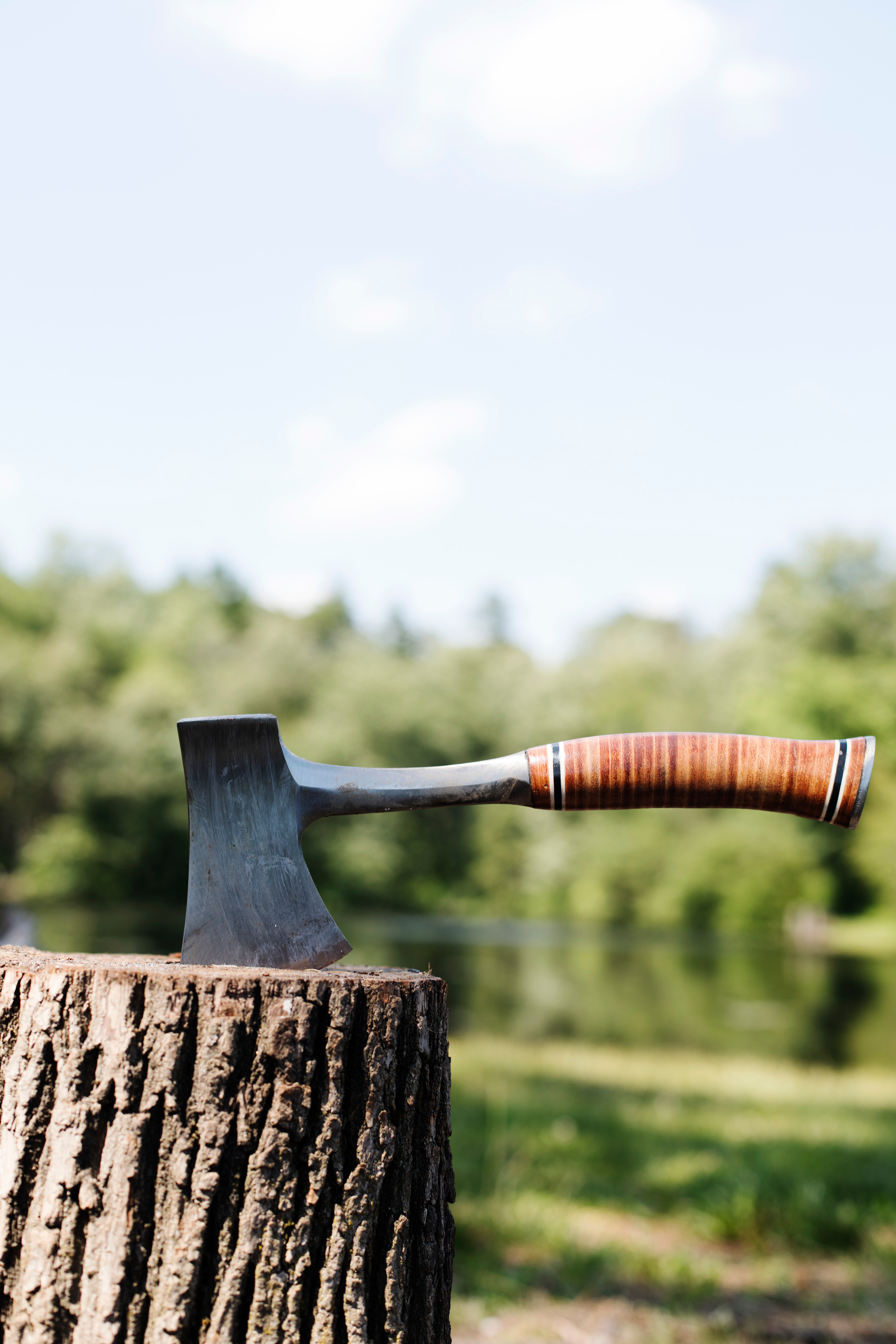 Always have to have our hatchet! Comes in handy every time.