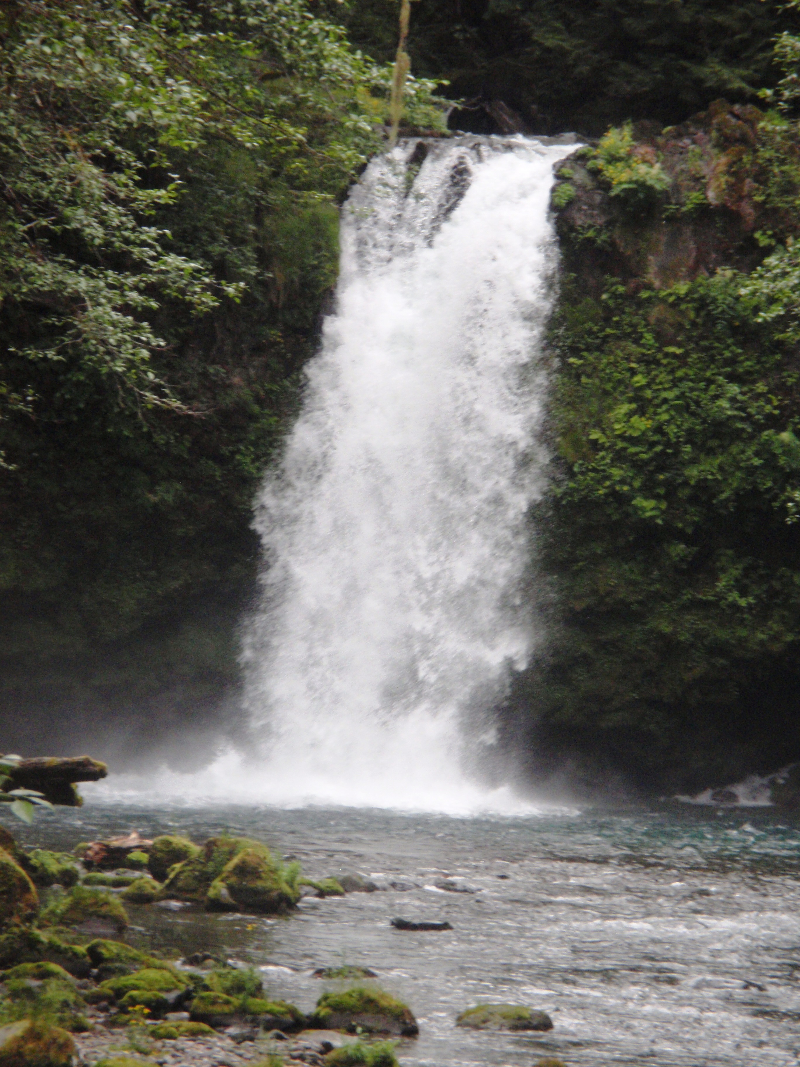 Kalama Falls.  NW of Lake Merrill