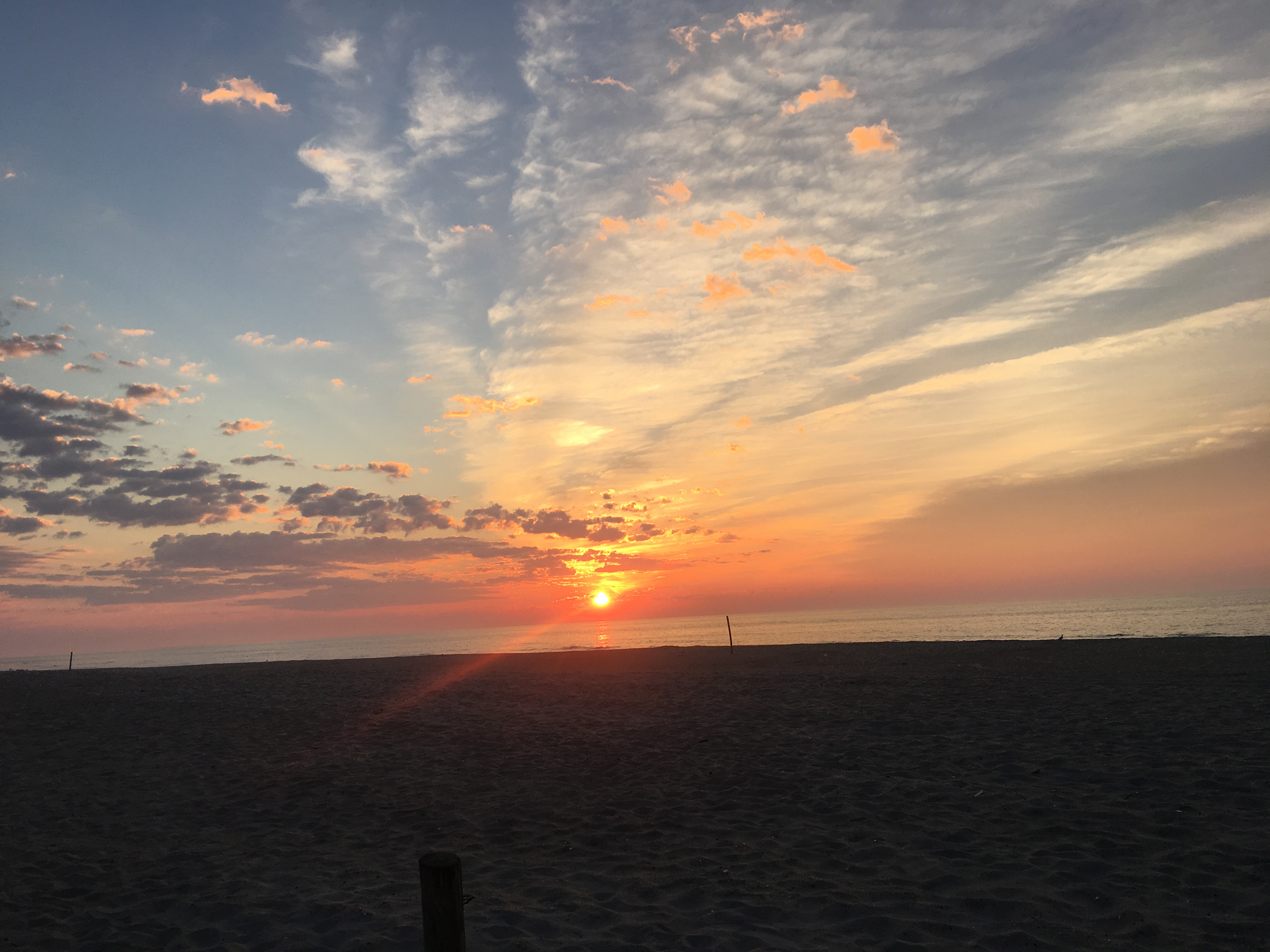 Make sure to be awake and ready for the sunrises on the beach they are a beautiful site to see