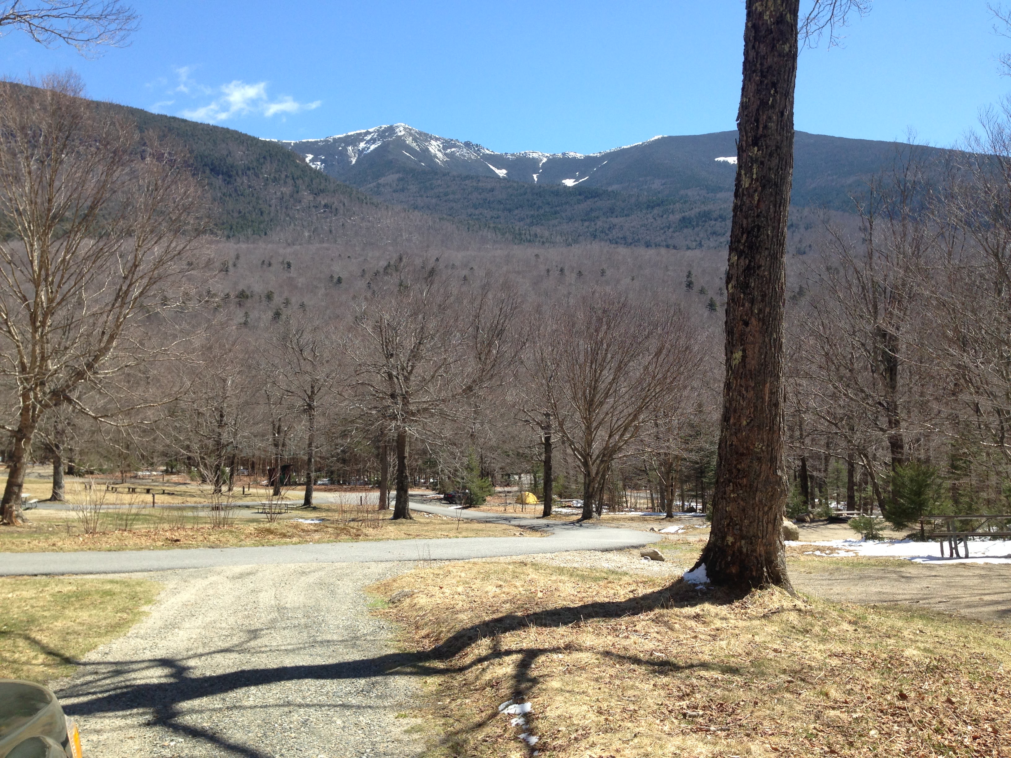 View from the campsite 
