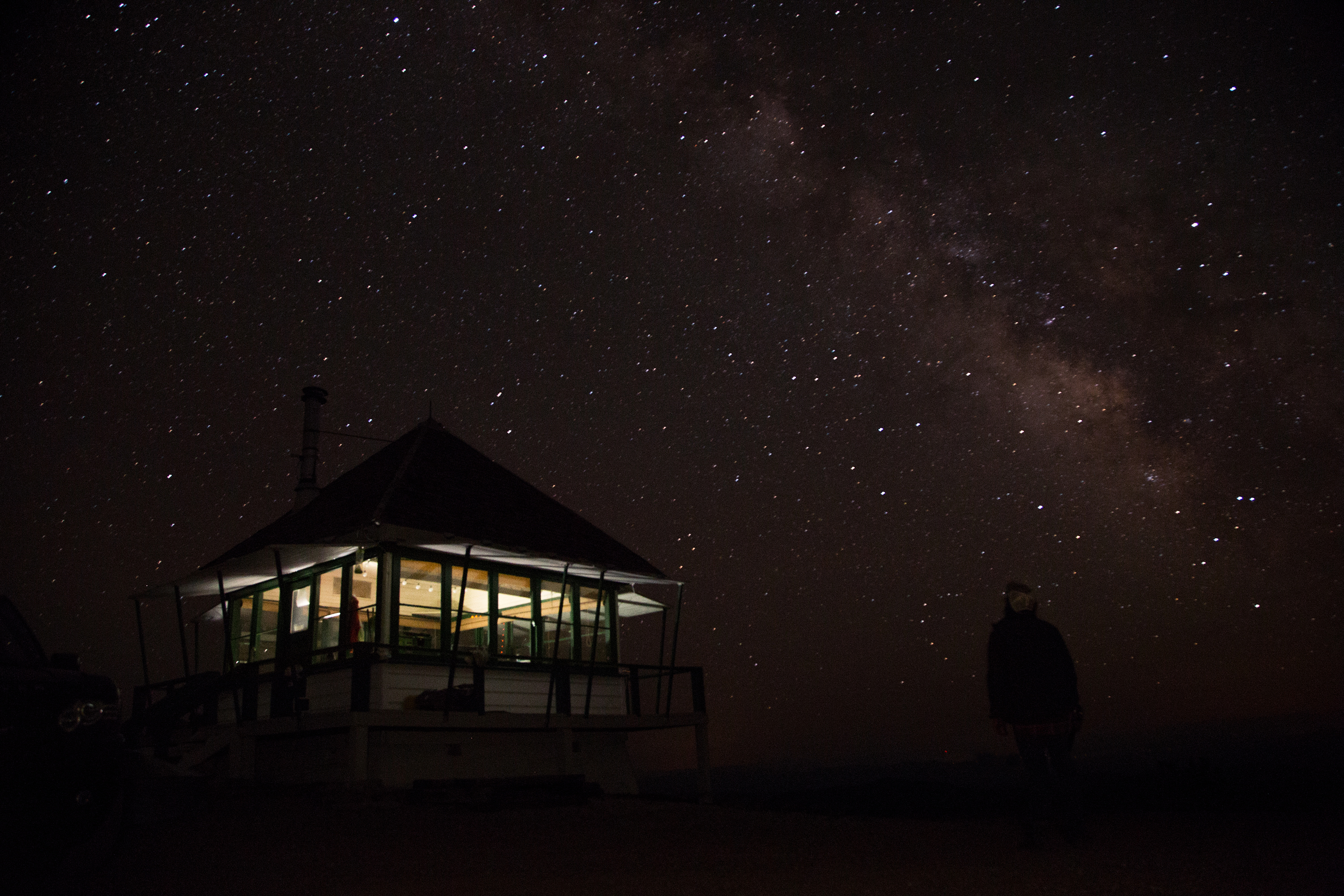 Star-gazing not bad.