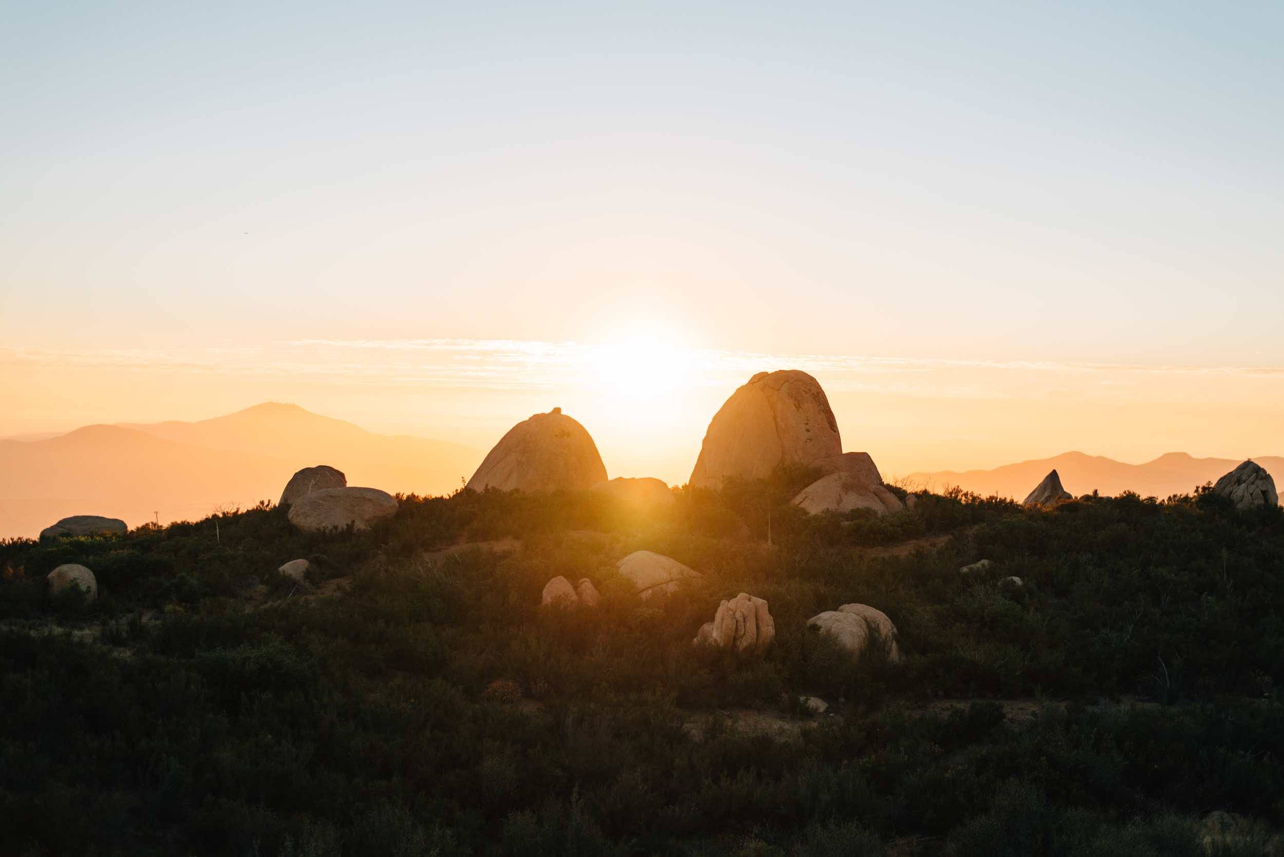 the most amazing sunset