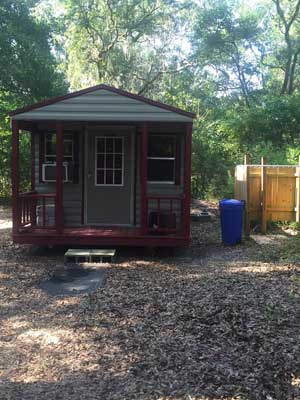Rustic cabins