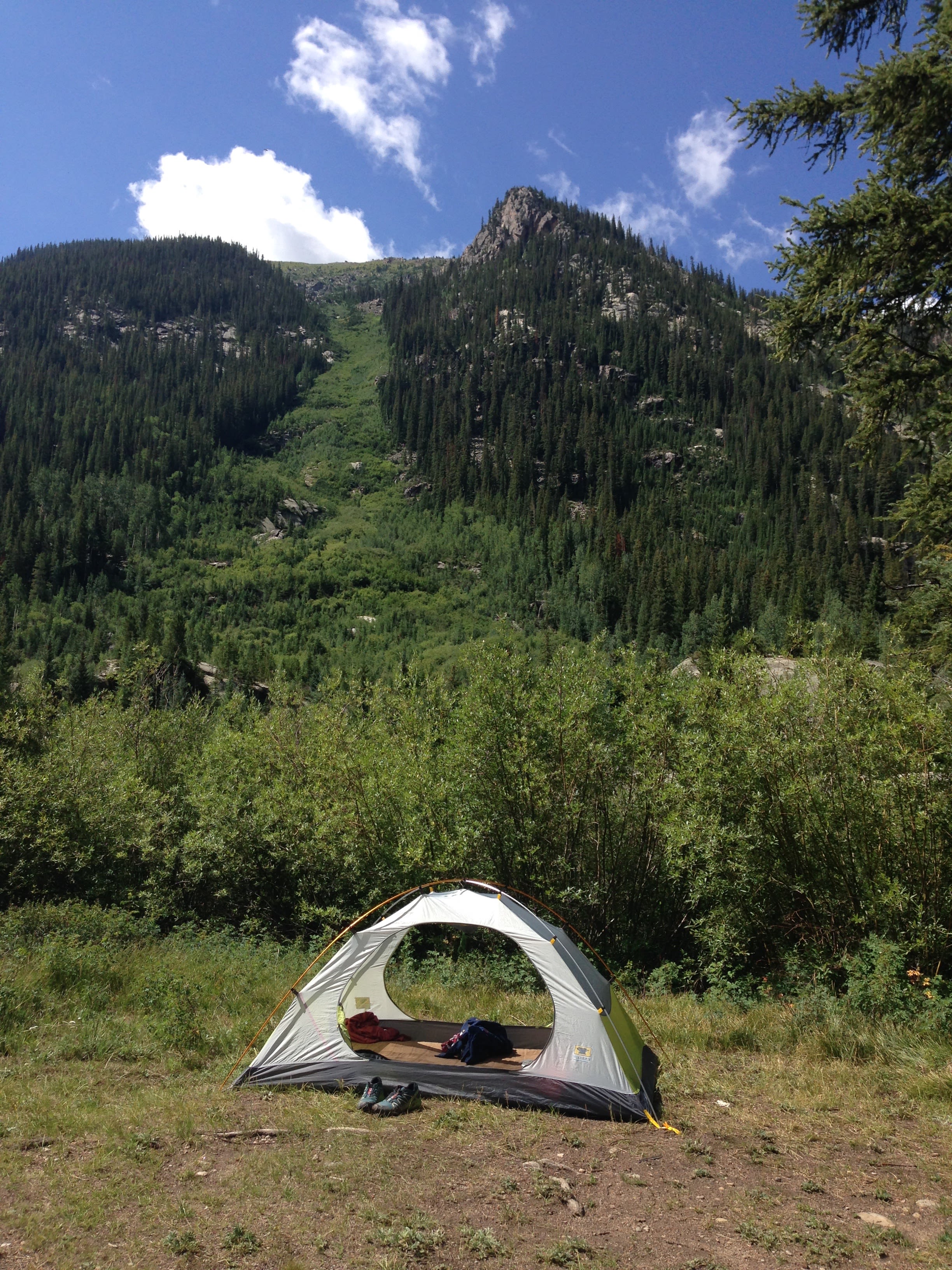 This is where I woke up this morning! 