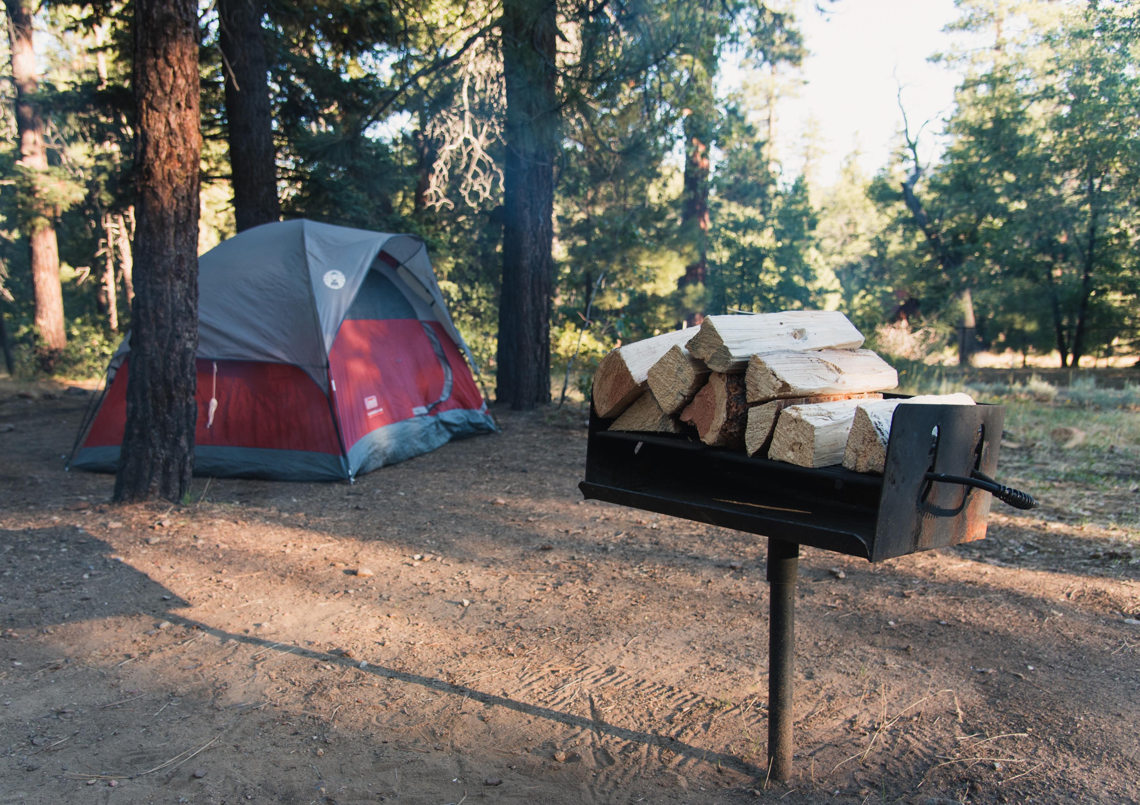 Grills are at each site.