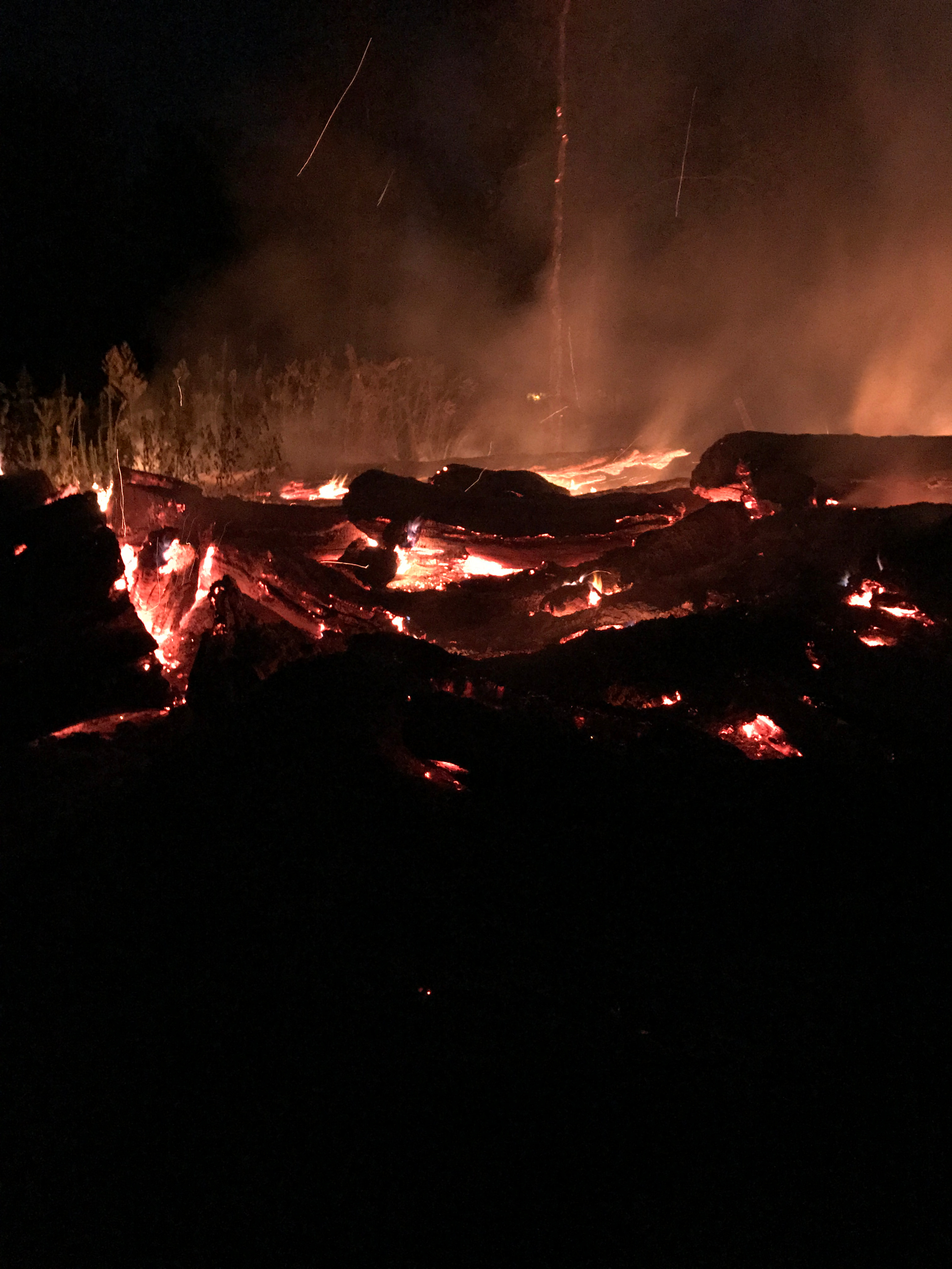 Firewood included