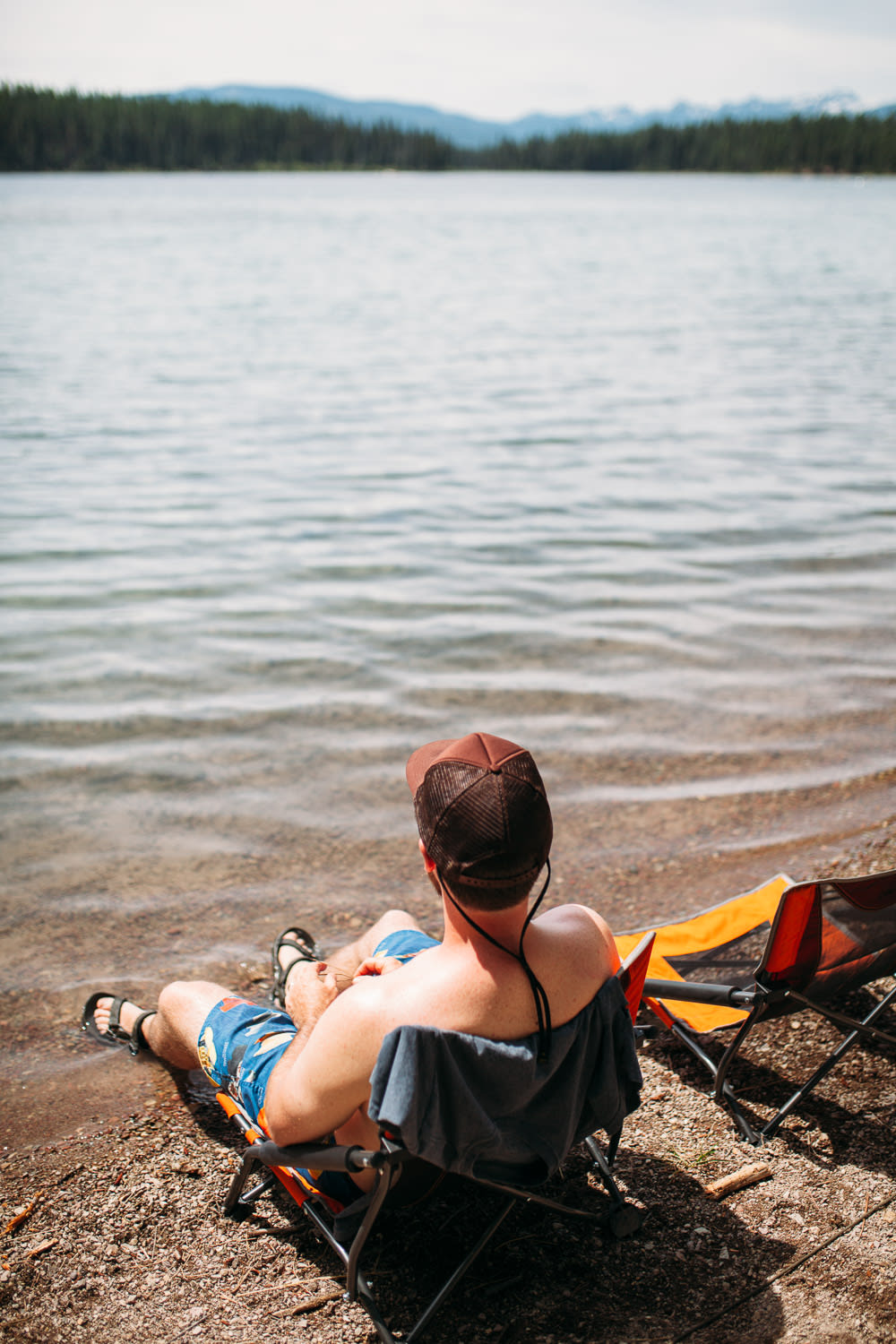 Our own personal little beach