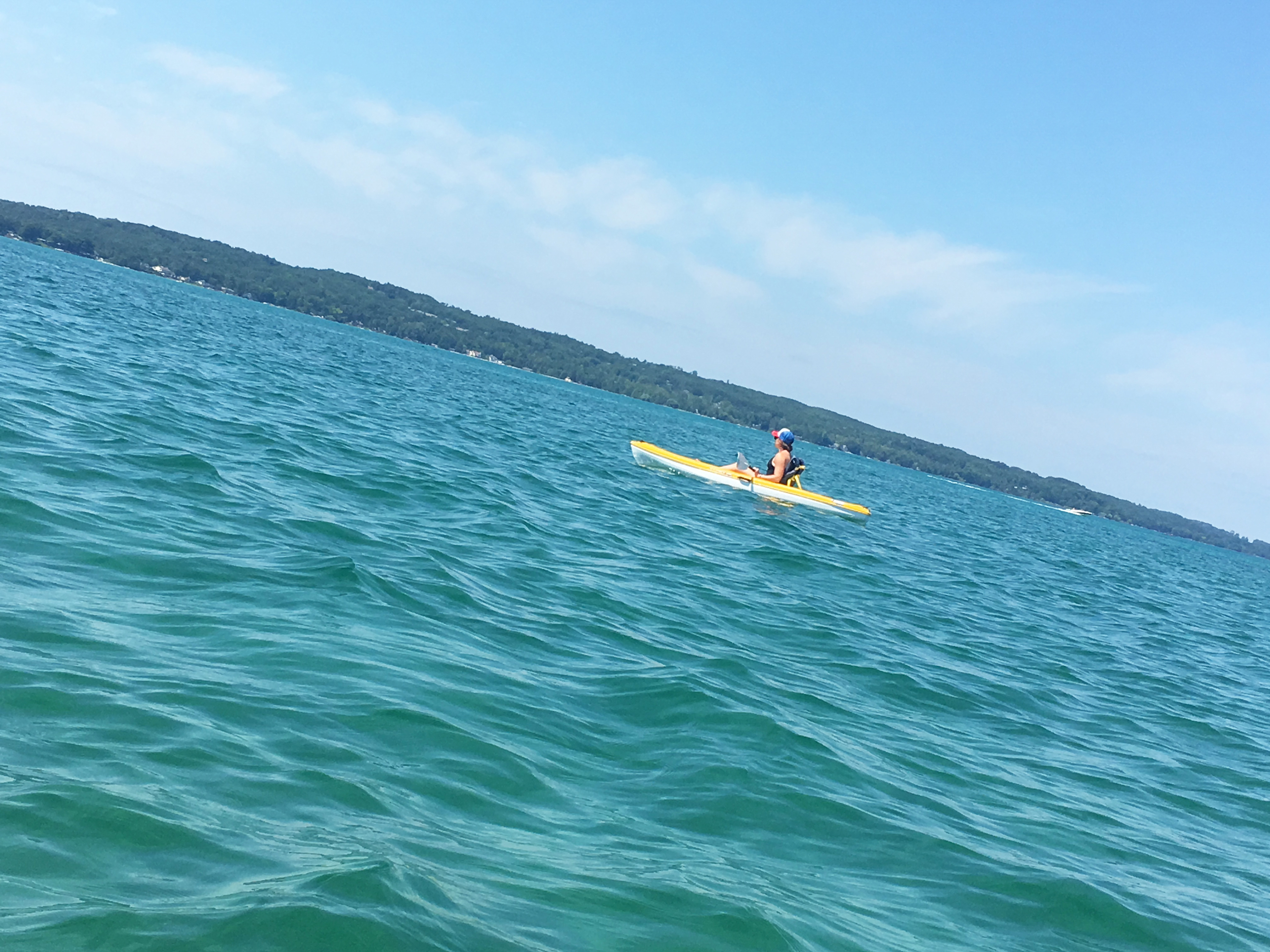 So many fun things to do on the lake right across from the campground!