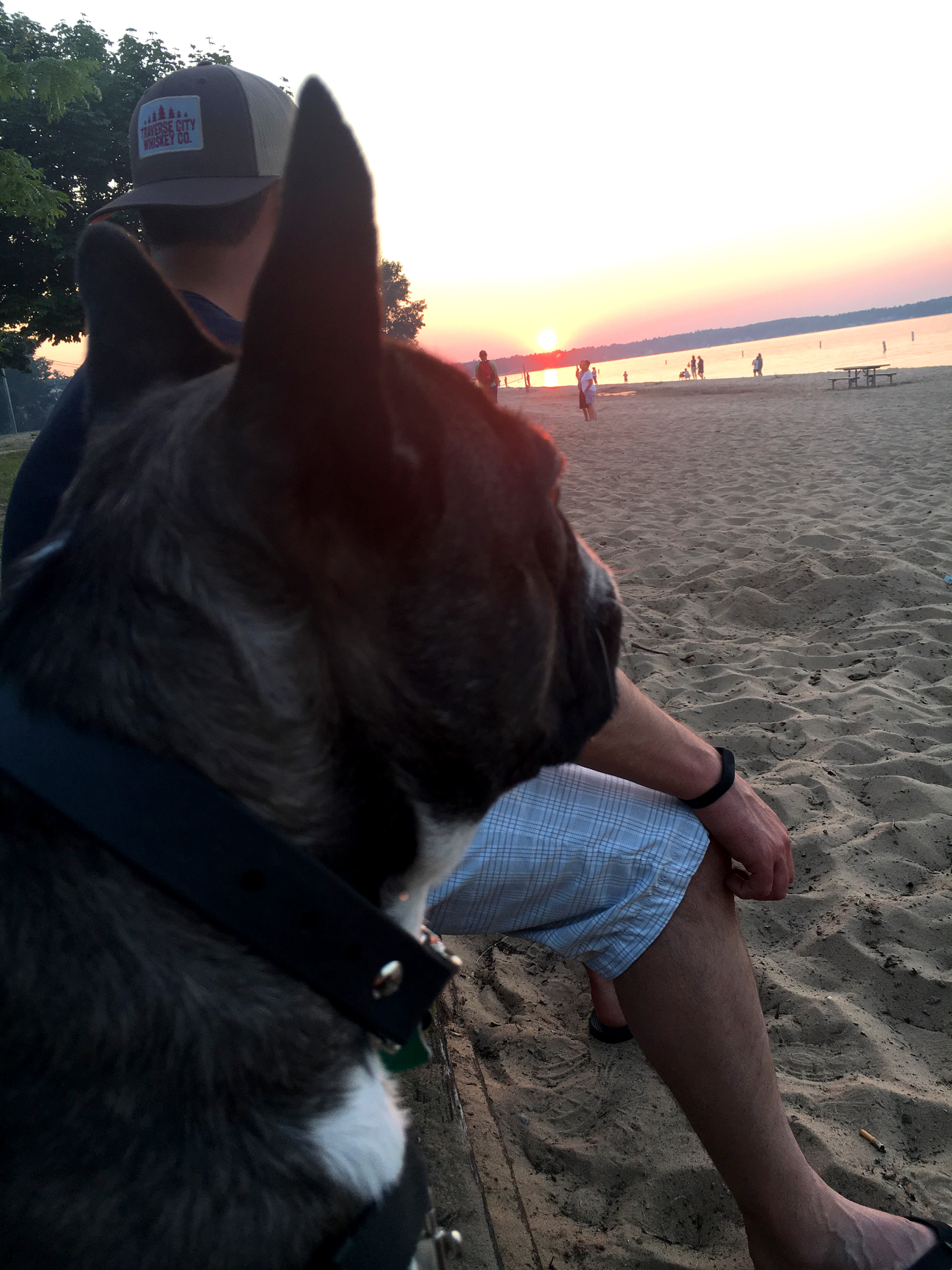 This view. Right across the street from our campsite...every night.