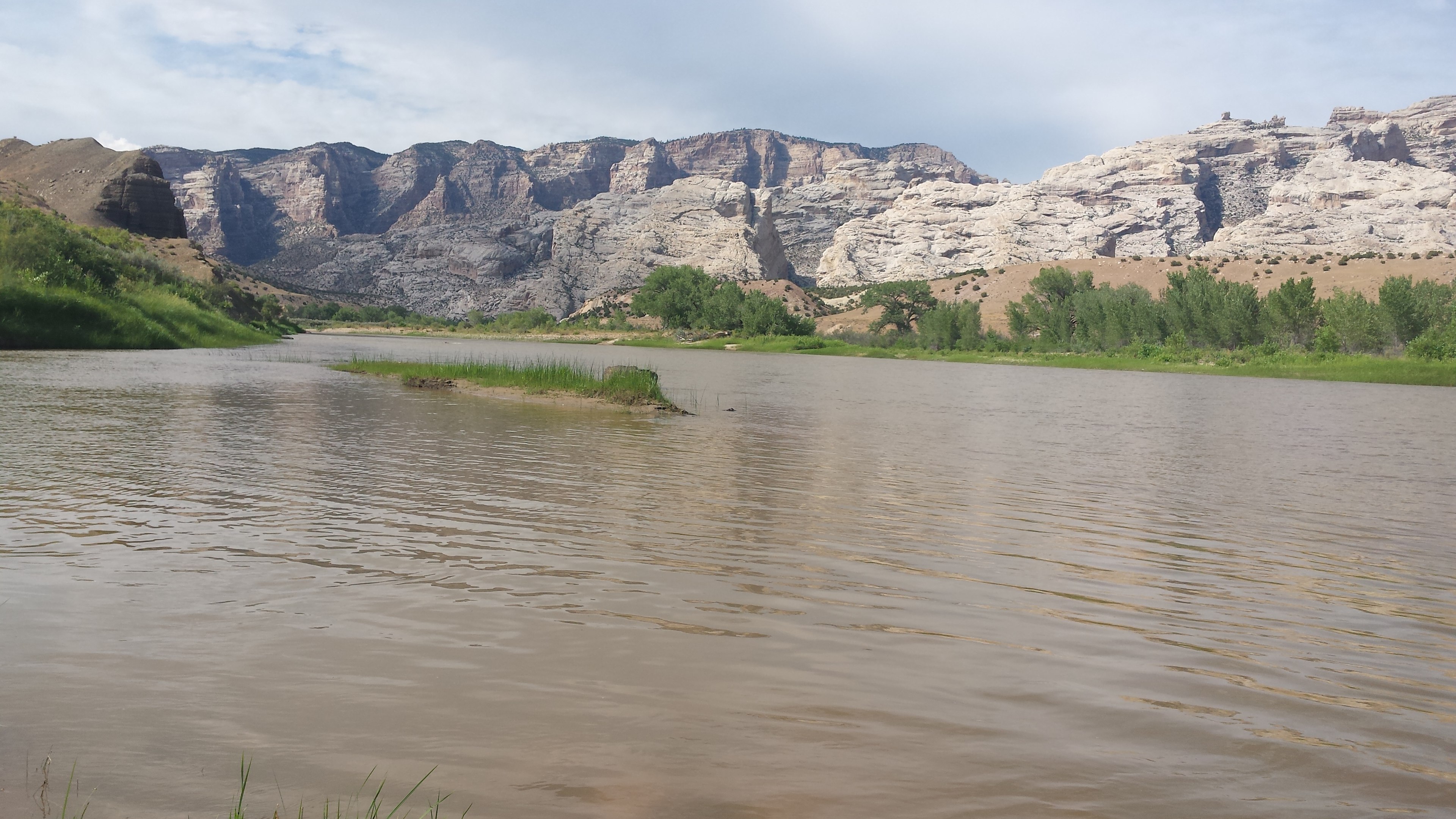 View of Green River from near the campground.