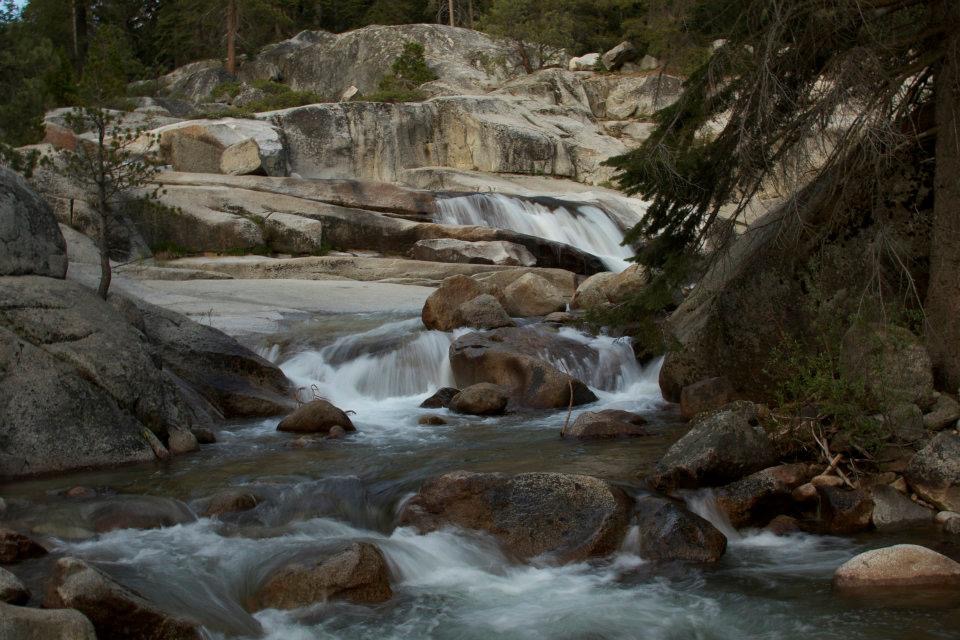 Cascades right next to the campground. Get a site in the back corner if you can!