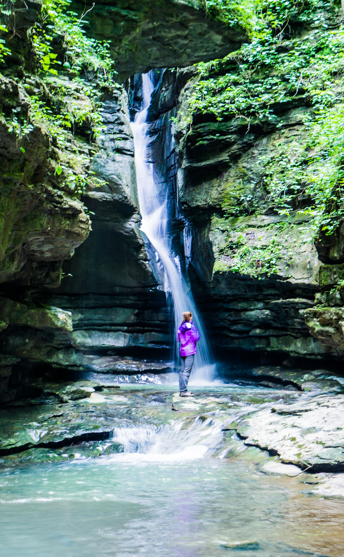 The treasure at the end of the Thunder Canyon Falls hike.